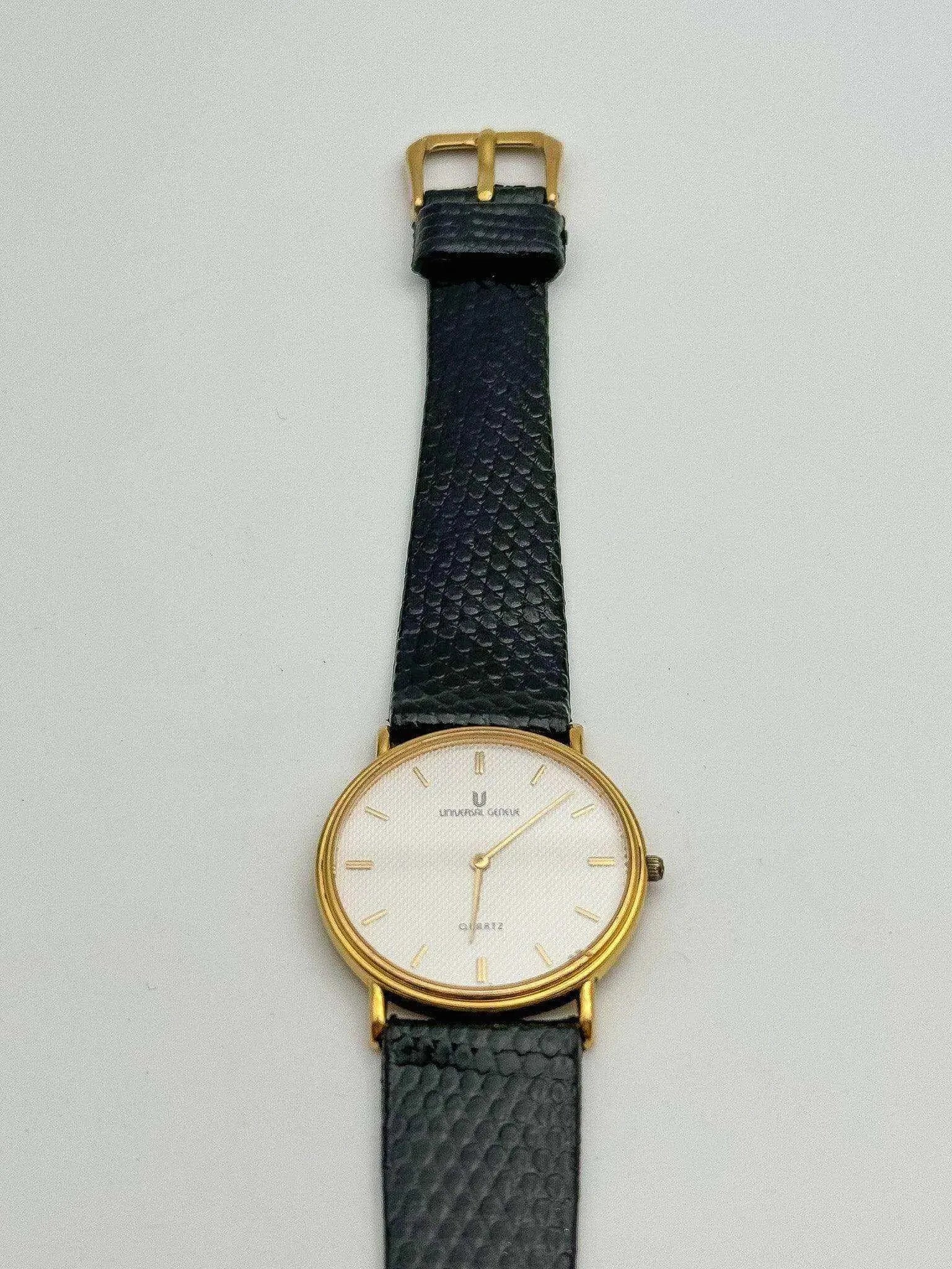 Universal Genève - Clous de Paris Ultra Slim - 1980’s - Atelier Victor Paris - Vintage Watch Shop Dubai