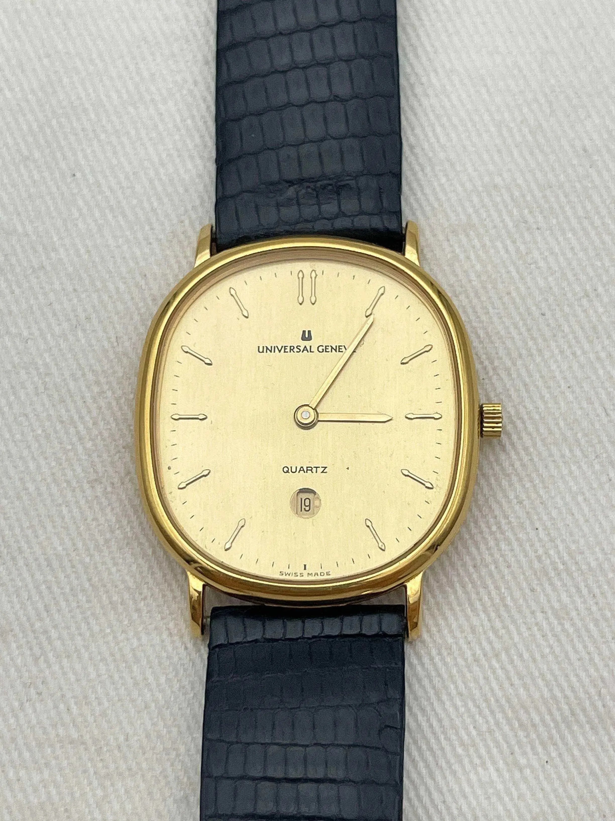 Universal Genève - Ellipse Date 6h - 1980s - Atelier Victor - Vintage  Shop