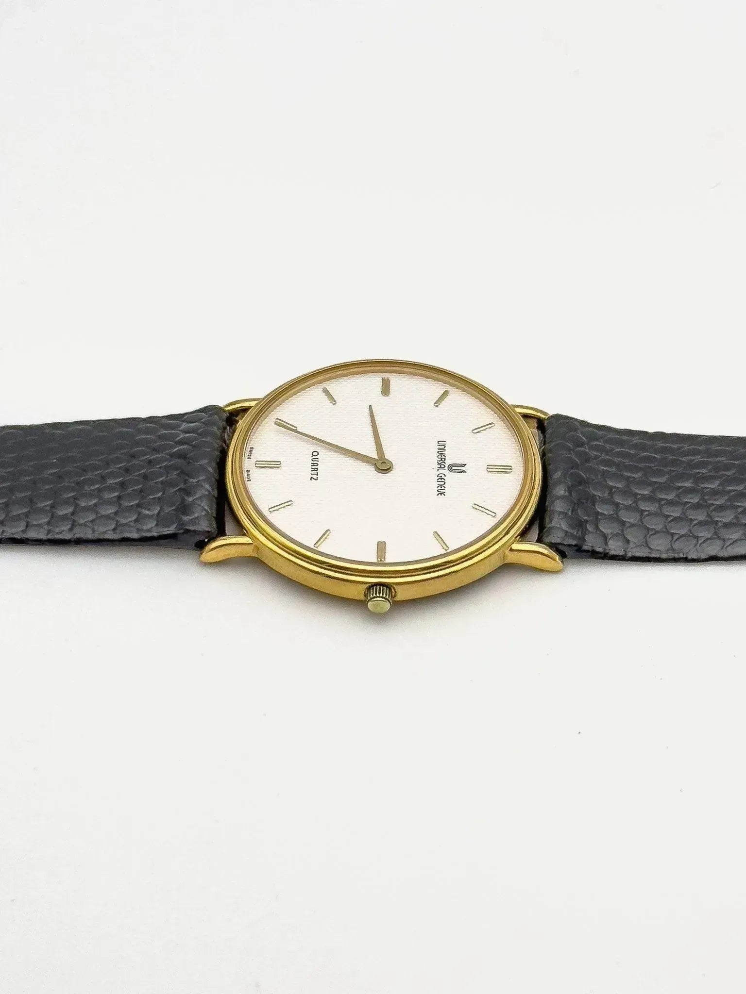 Universal Genève - Extra plate Blanc Clous de Paris - 1980s - Atelier Victor