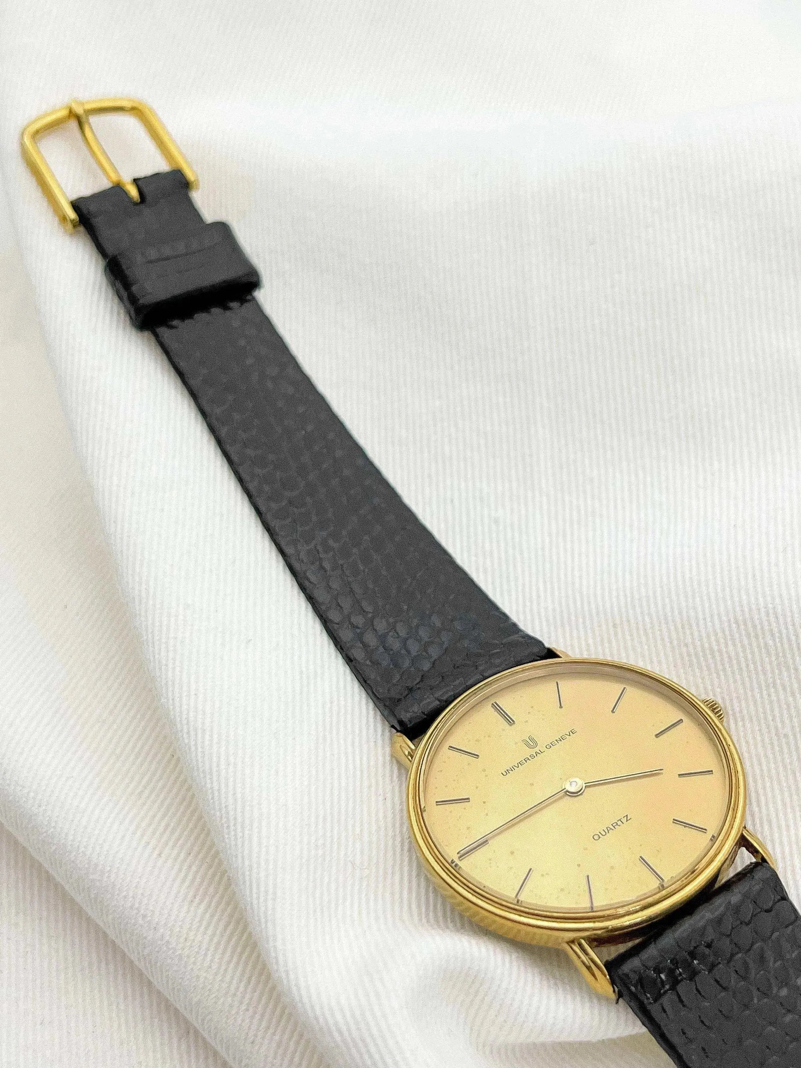 Universal Genève - Gold Dial - 1970's - Atelier Victor Paris - Vintage Watch Shop Dubai