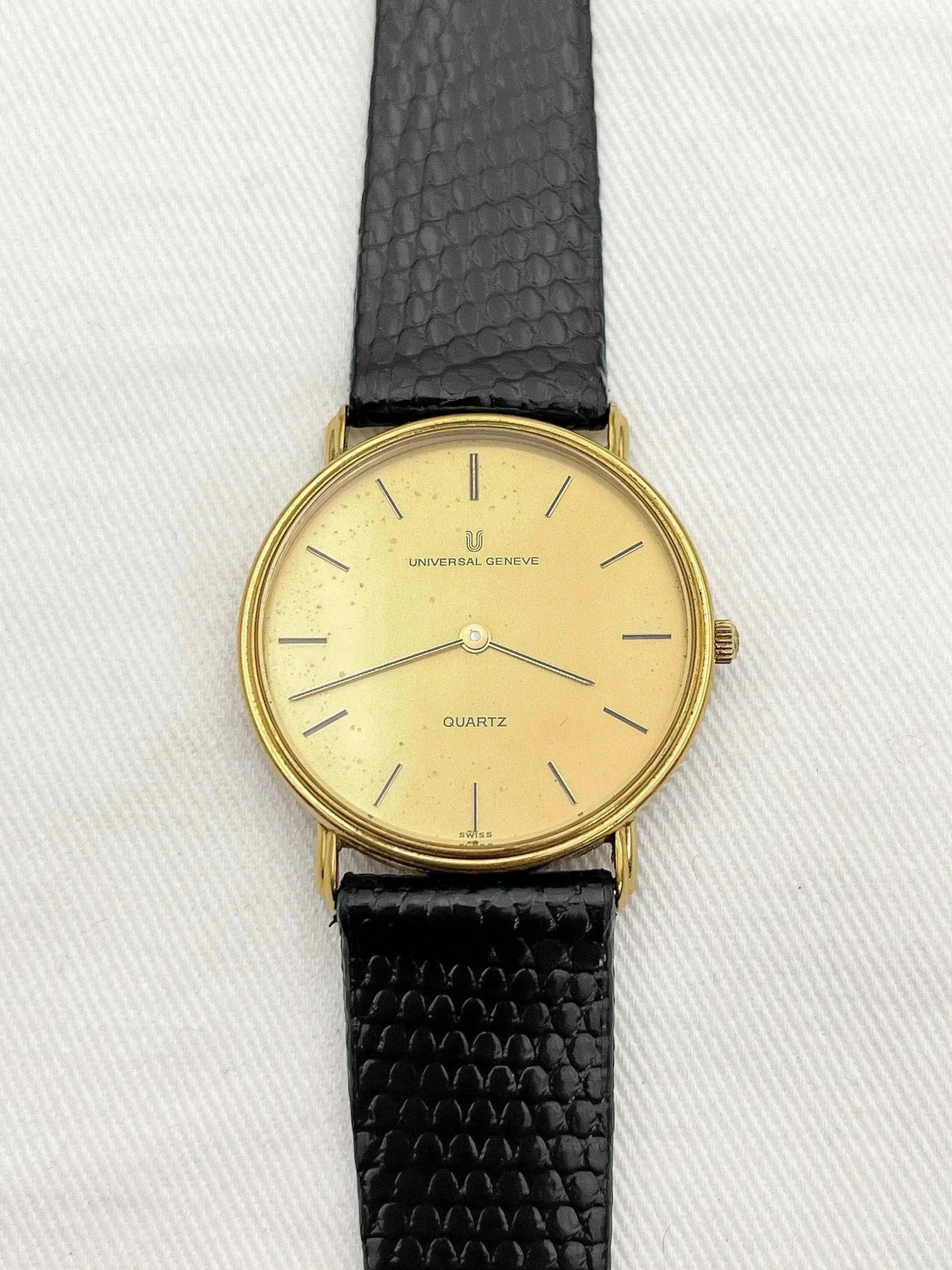 Universal Genève - Gold Dial - 1970's - Atelier Victor Paris - Vintage Watch Shop Dubai