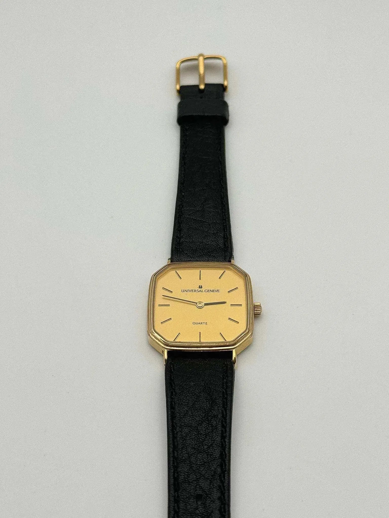 Universal Genève - Octogonal Gold - 1980s - Atelier Victor Paris - Vintage Watch Shop Dubai