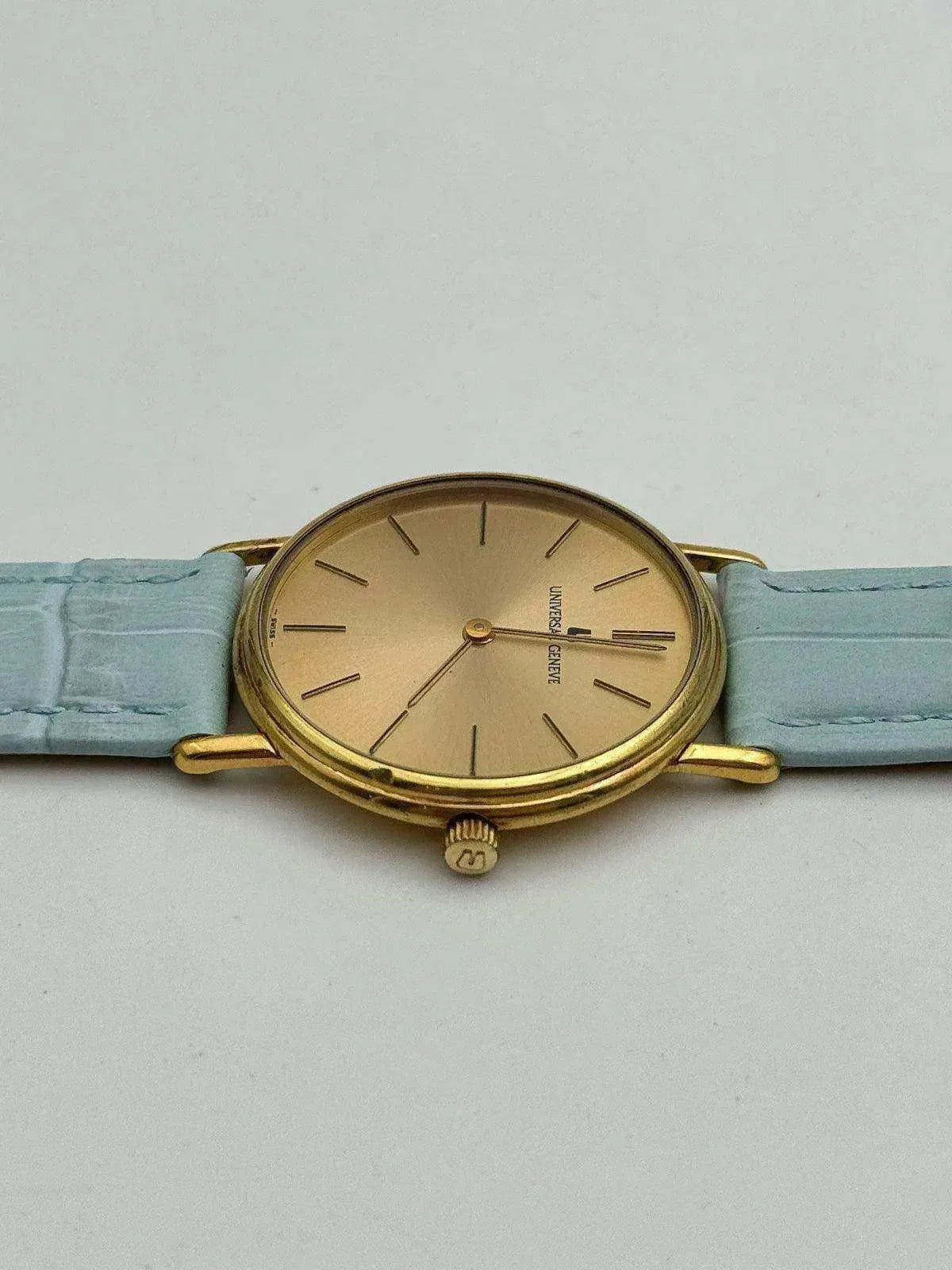 Universal Genève - Plaqué or Circle Ultra Slim Manuel - 1980s - Atelier Victor