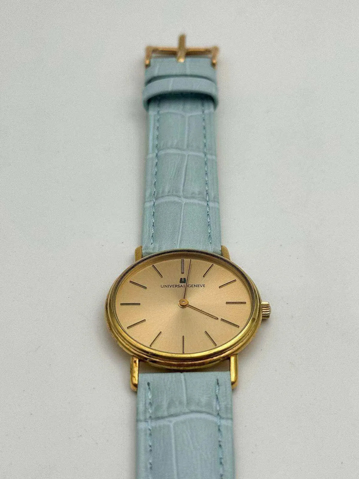 Universal Genève - Plaqué or Circle Ultra Slim Manuel - 1980s - Atelier Victor - Vintage  Shop