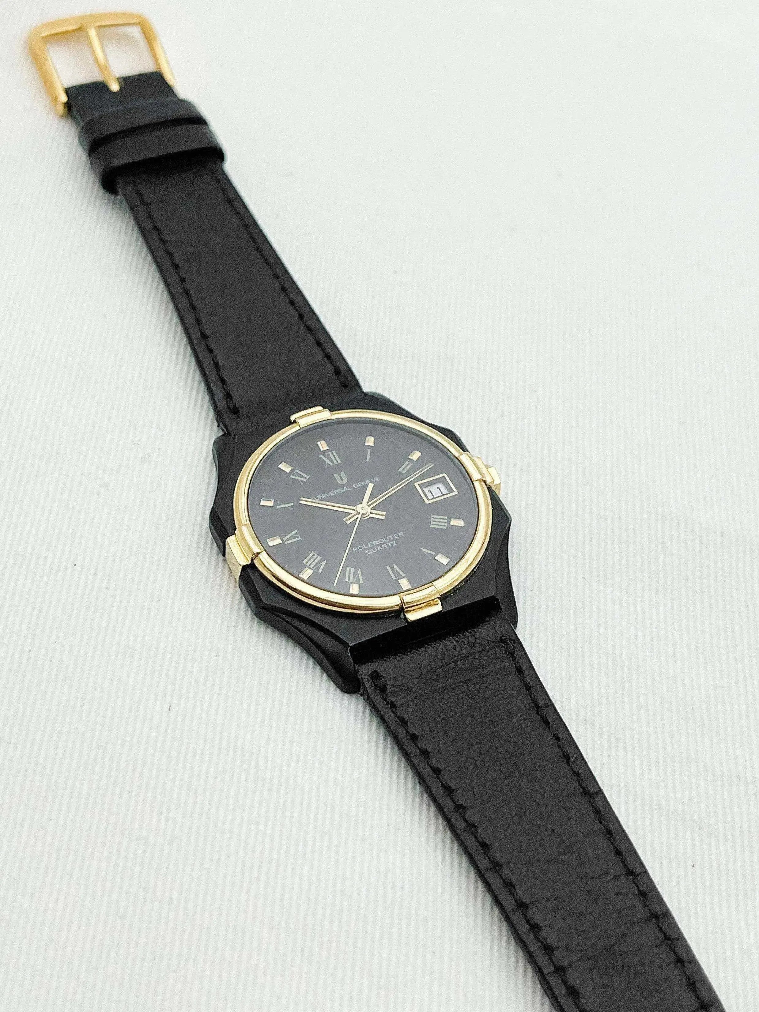 Universal Genève - Polerouter Quartz - 1970's - Atelier Victor Paris - Vintage Watch Shop Dubai