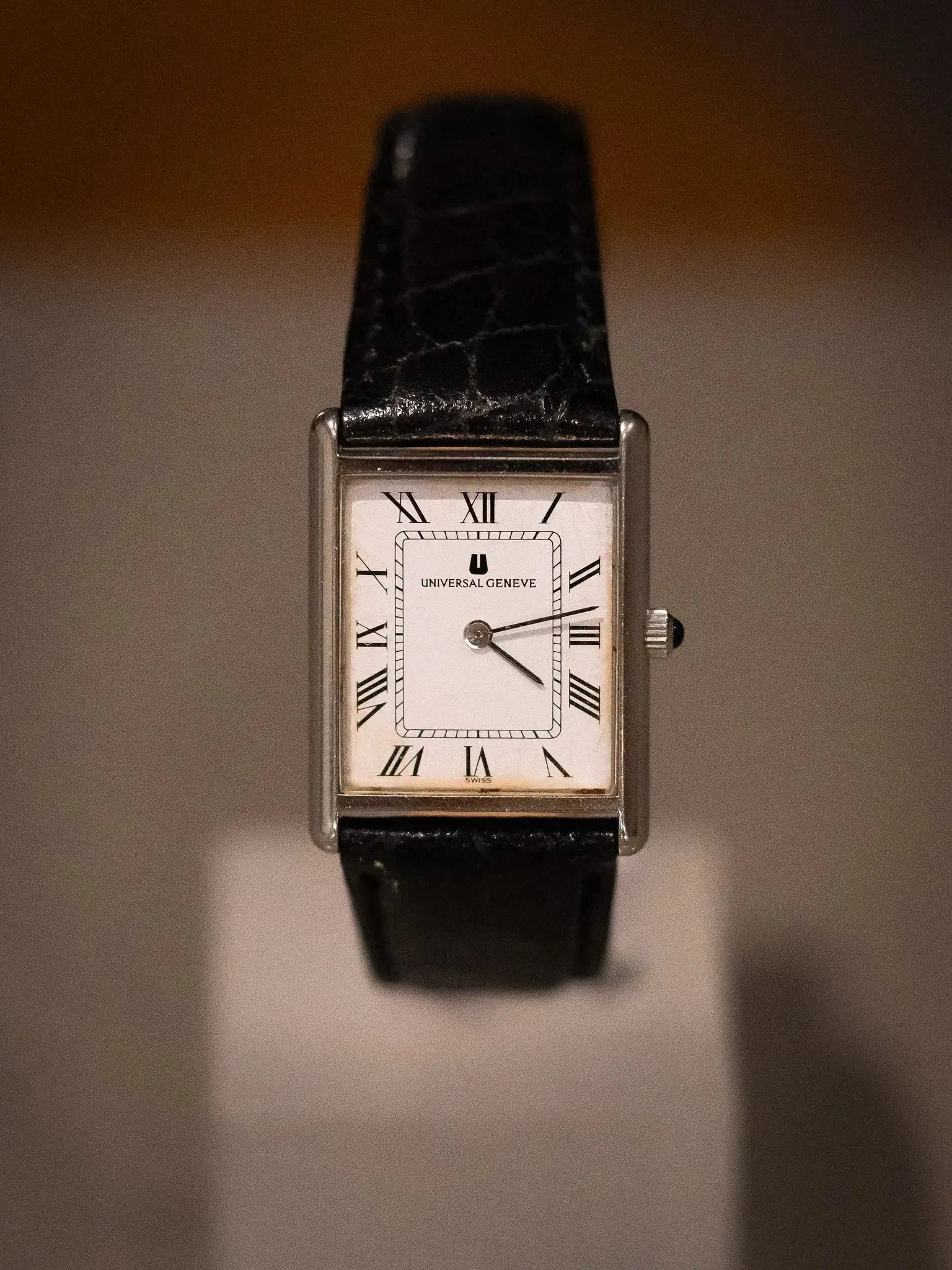 Universal Genève - Tank Cadran Paris Blanc Spider - 1980s - Atelier Victor