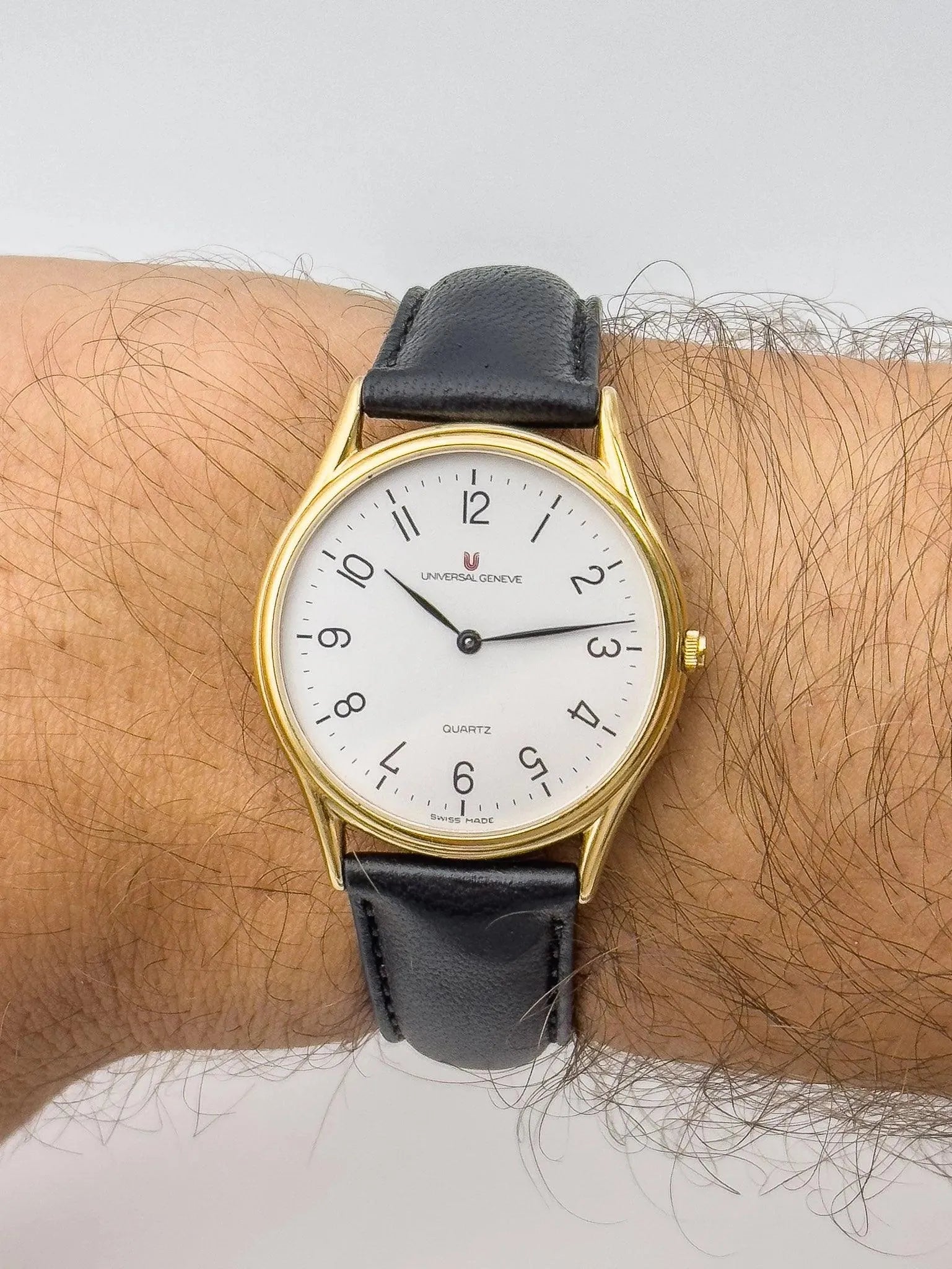 Universal Genève - Ultra Slim Arabic Numerals - 1980s - Atelier Victor Paris - Vintage Watch Shop Dubai