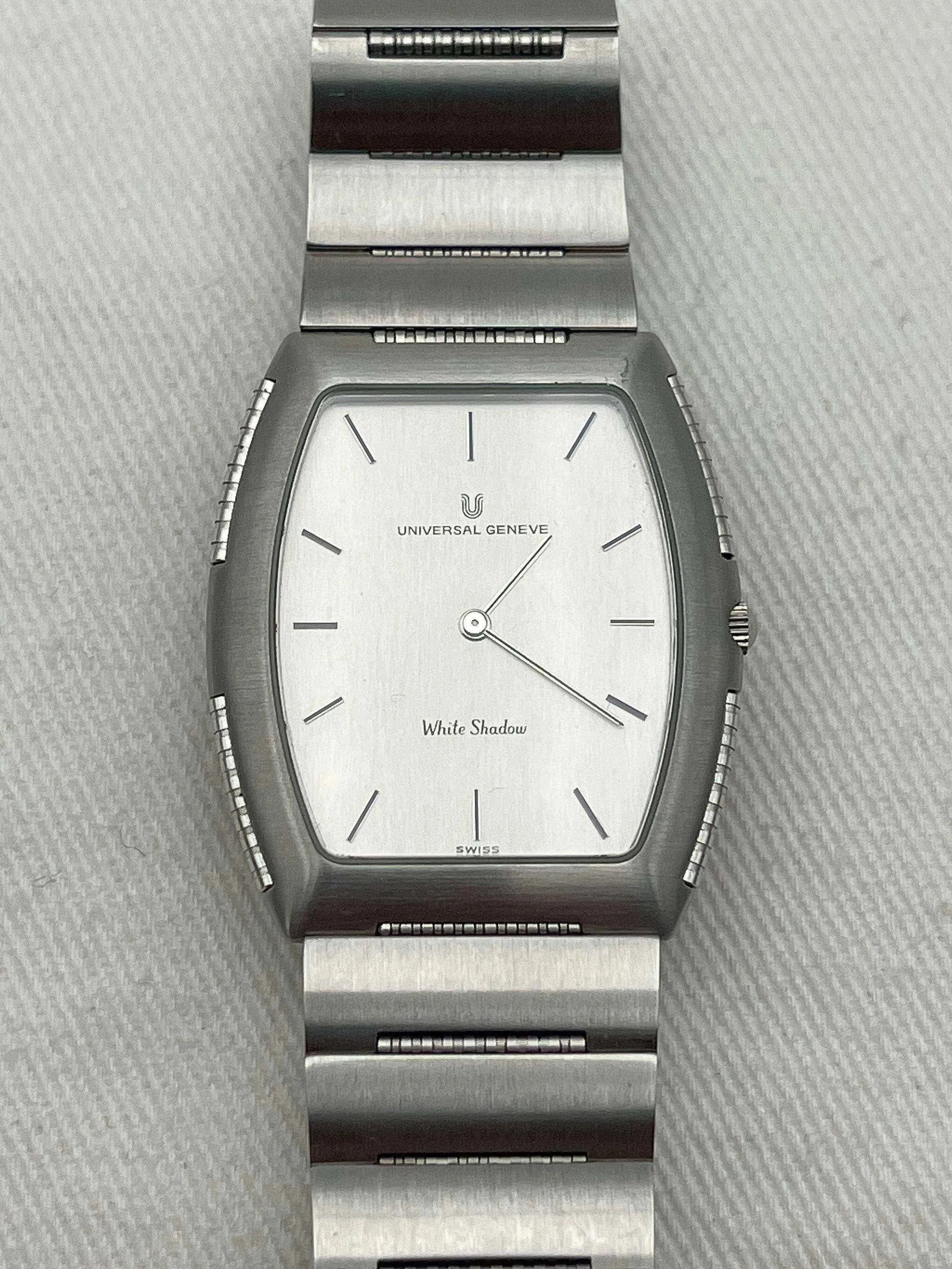 Universal Genève - White Shadow - 1970s - Atelier Victor Paris - Vintage Watch Shop Dubai