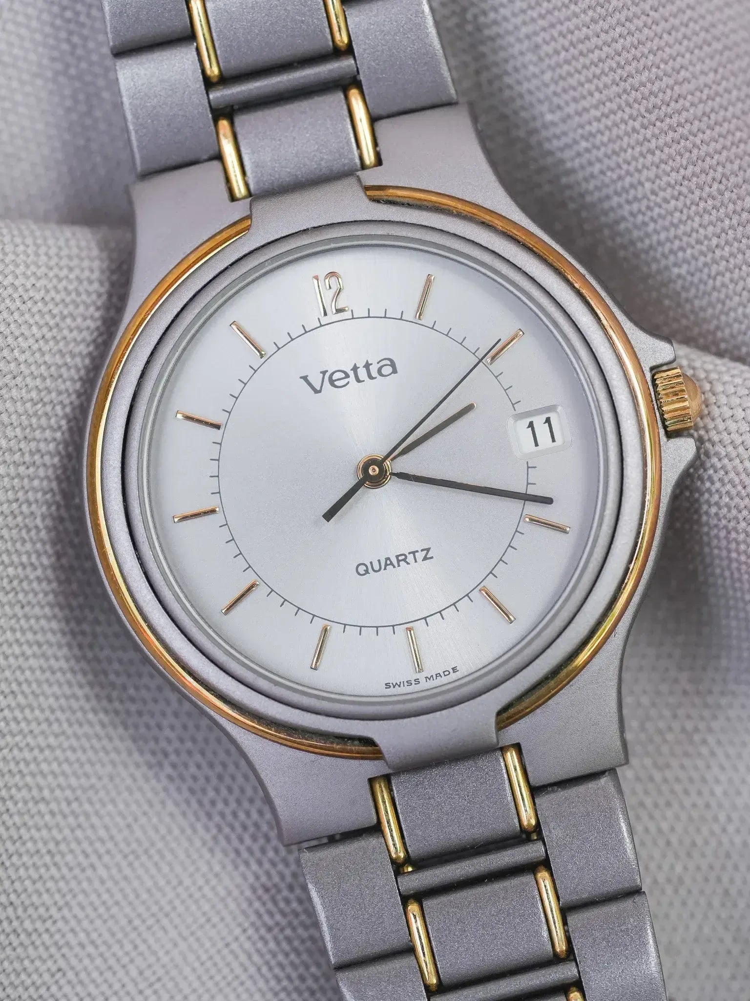 Vetta - Gris Anthracite Or - NOS - Boite & Papier - 1990s - Atelier Victor