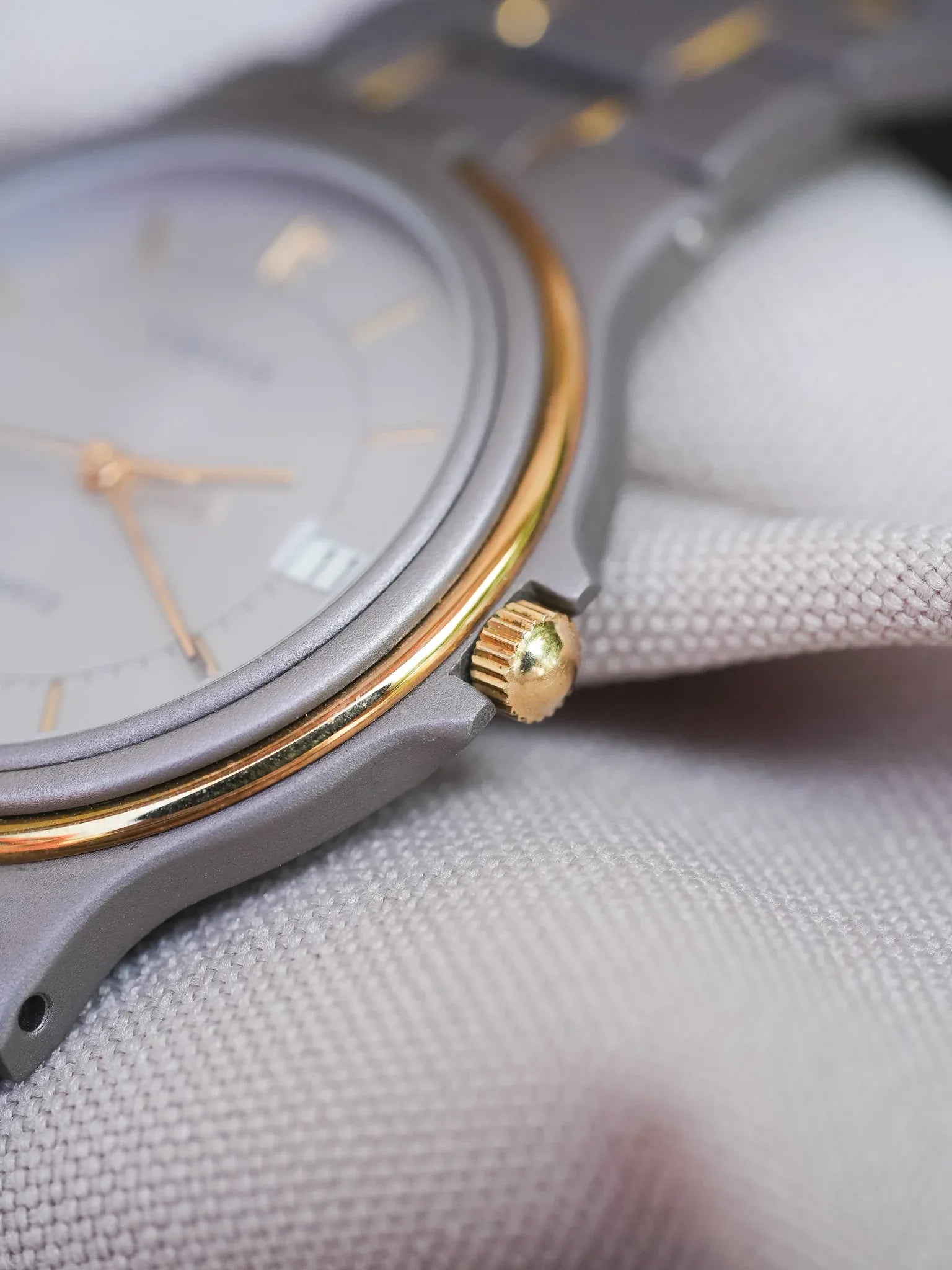 Vetta - Gris Anthracite Or - NOS - Boite & Papier - 1990s - Atelier Victor