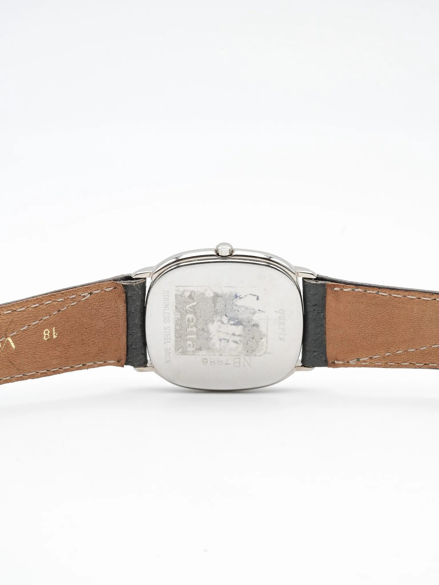 Vetta - Tonneau Acier Cadran Gris - NOS - 1980S - Atelier Victor Paris - Vintage Watch Shop Dubai