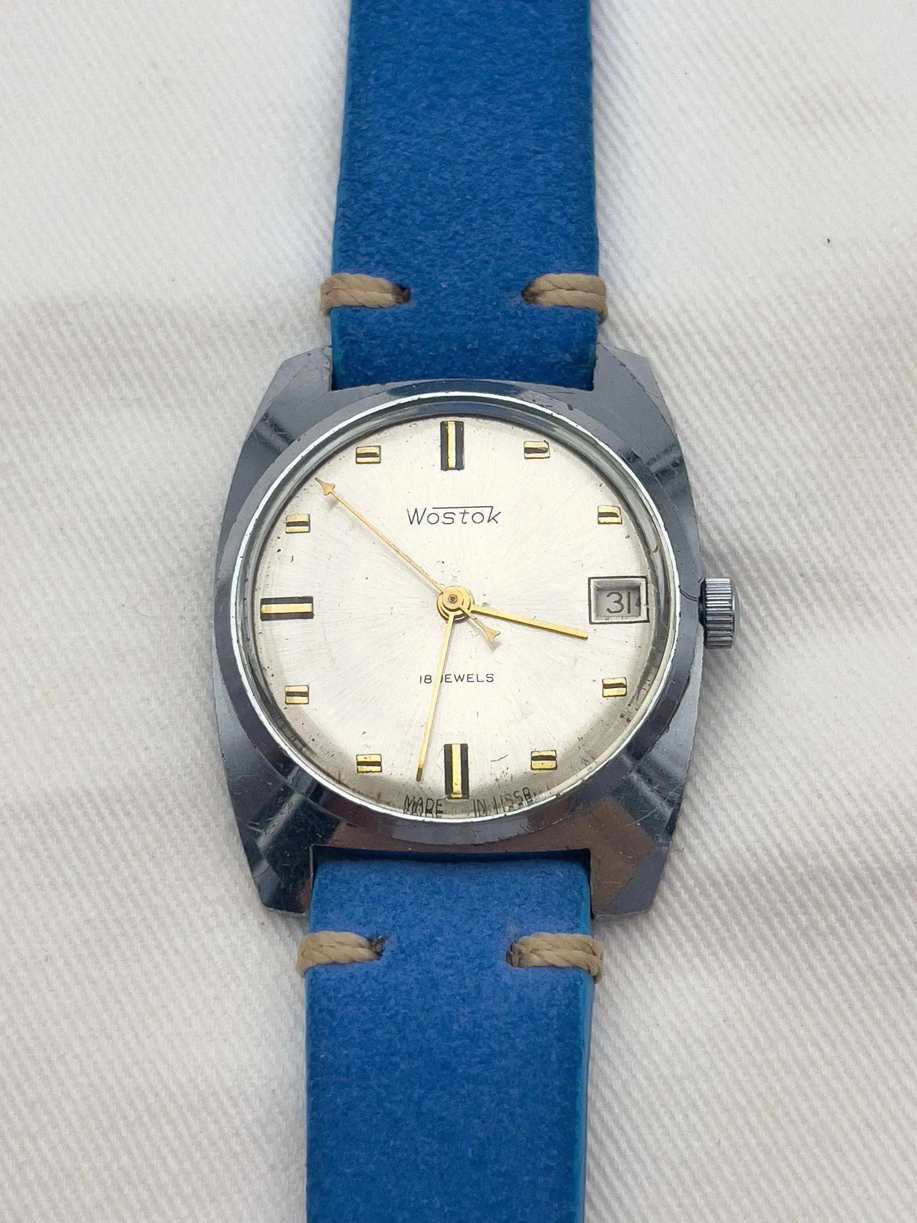Vostok - Fake Square - 1970s - Atelier Victor Paris - Vintage Watch Shop Dubai