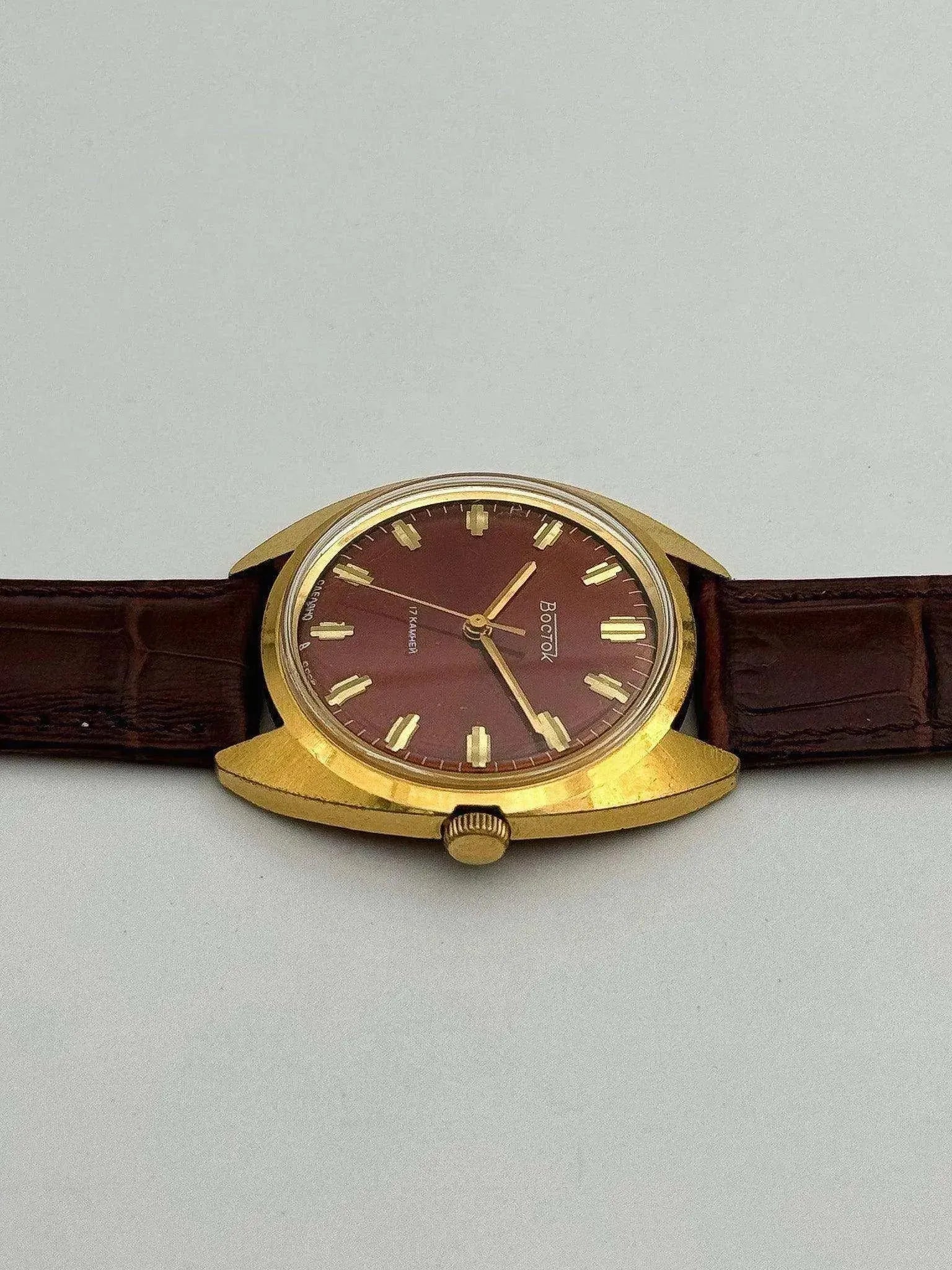 Vostok - Gold Red Dial - 1980’s - Atelier Victor