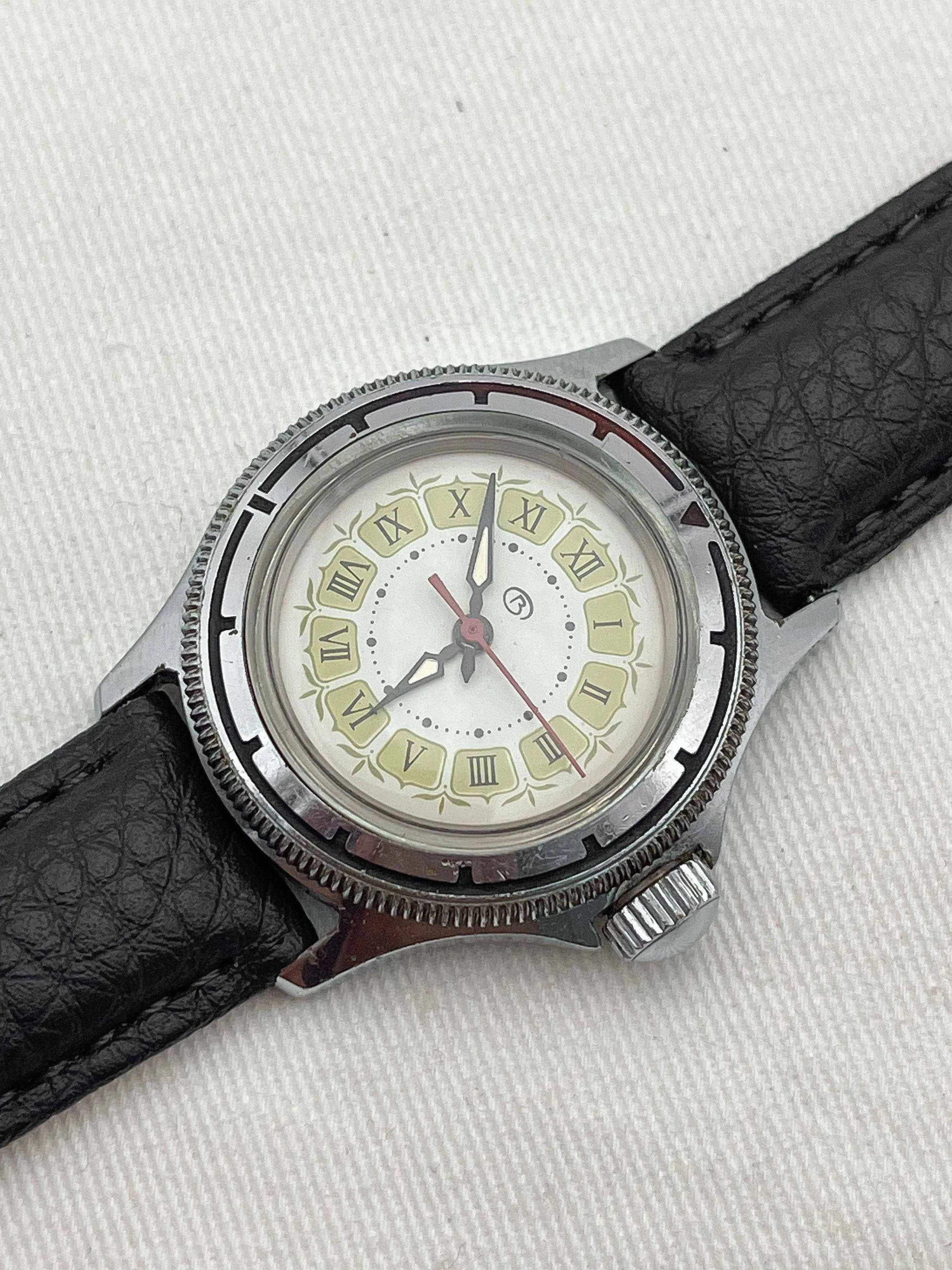 Vostok - Green Index - 1960s - Atelier Victor Paris - Vintage Watch Shop Dubai