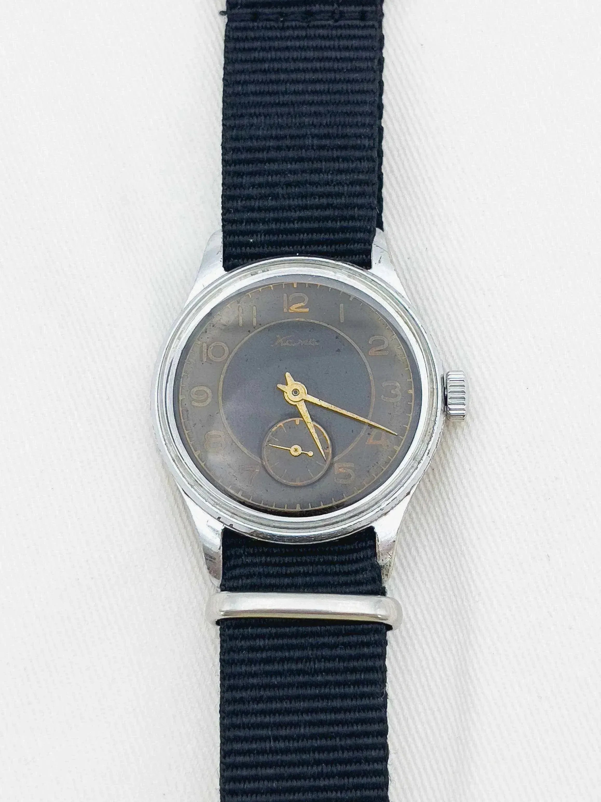Vostok - Militaire Noir Index Or - 1960s - Atelier Victor