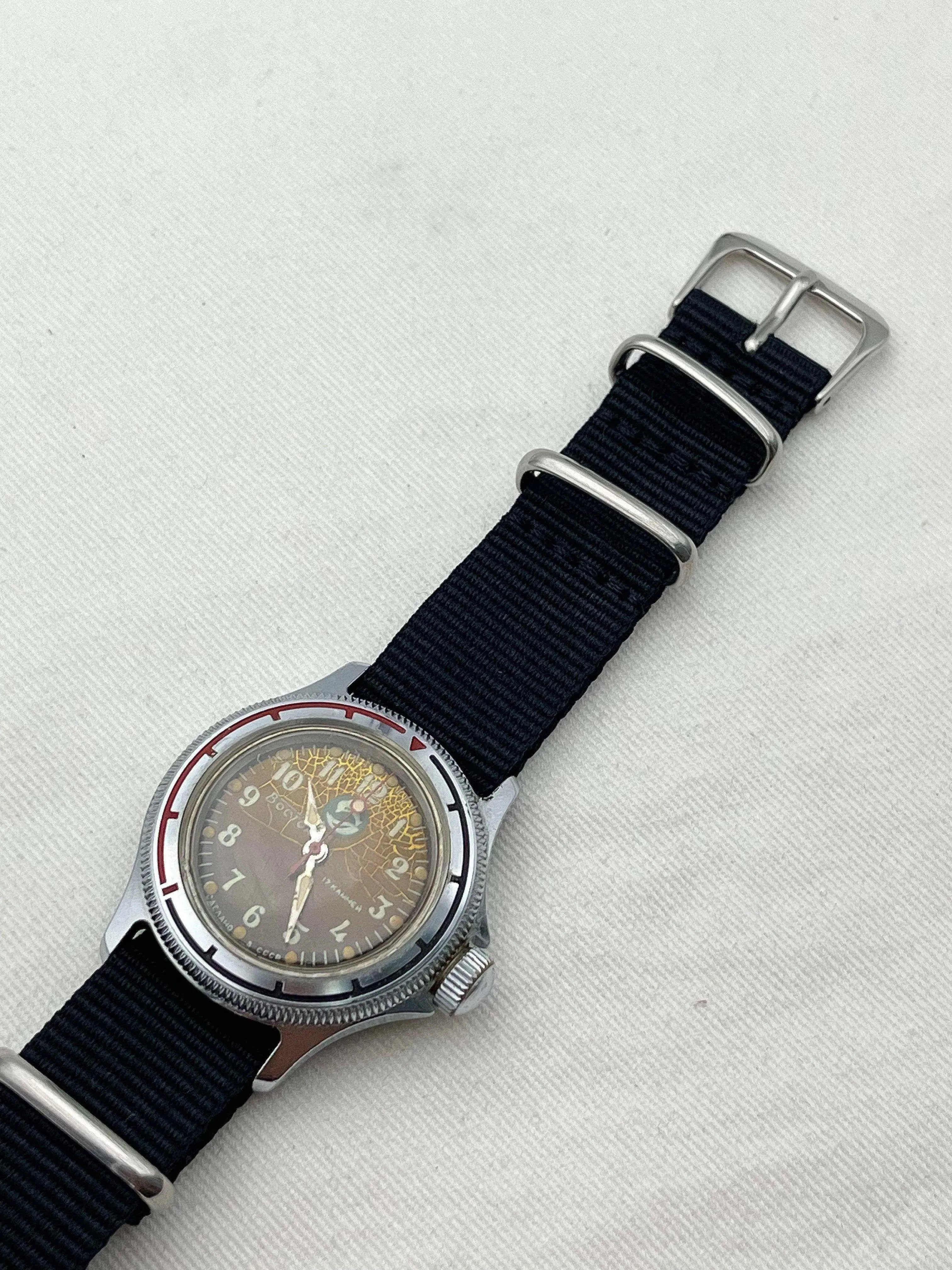 Vostok - Plongeuse Tropical - 1960s - Atelier Victor Paris - Vintage Watch Shop Dubai