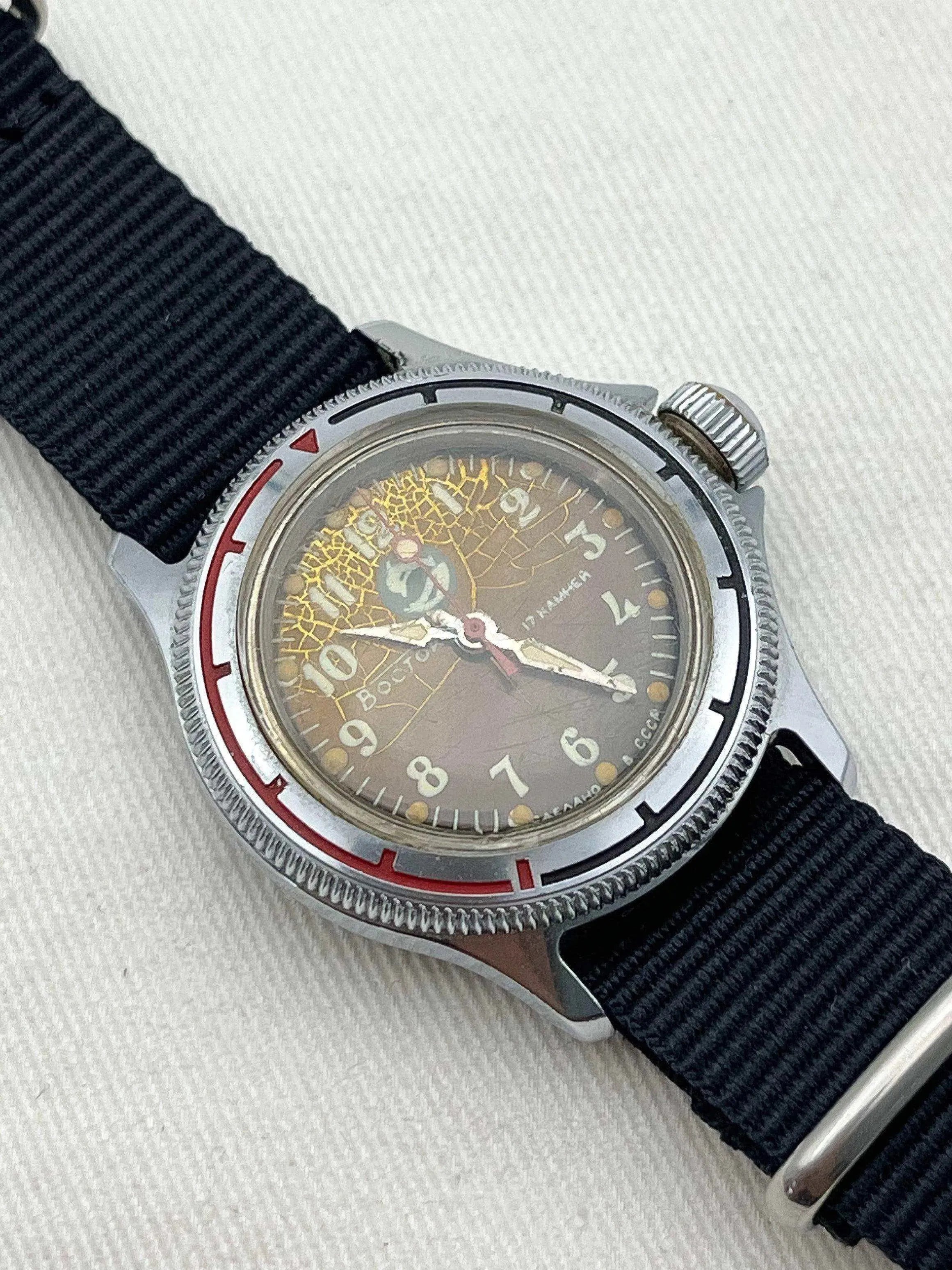 Vostok - Plongeuse Tropical - 1960s - Atelier Victor Paris - Vintage Watch Shop Dubai