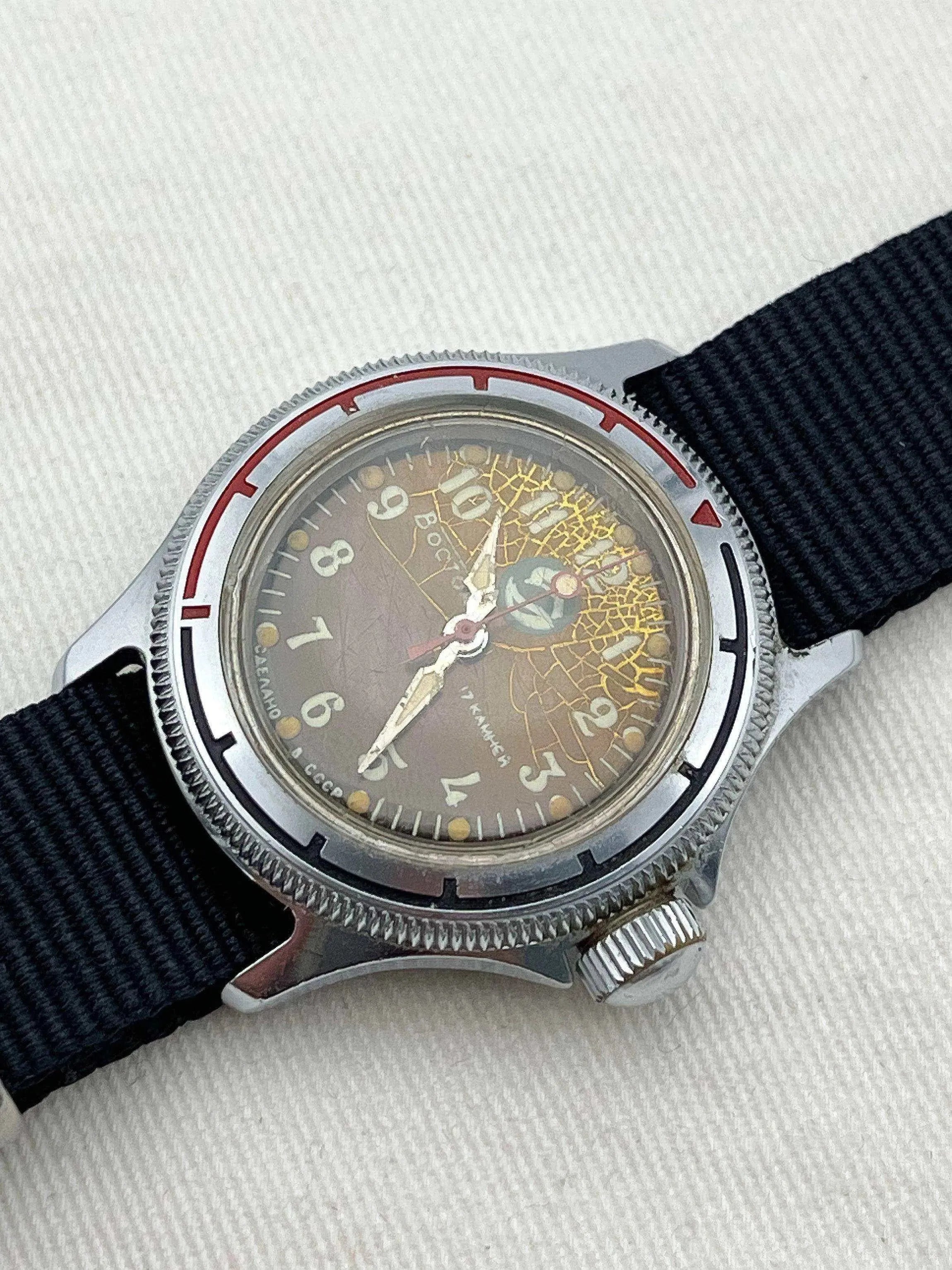 Vostok - Plongeuse Tropical - 1960s - Atelier Victor Paris - Vintage Watch Shop Dubai