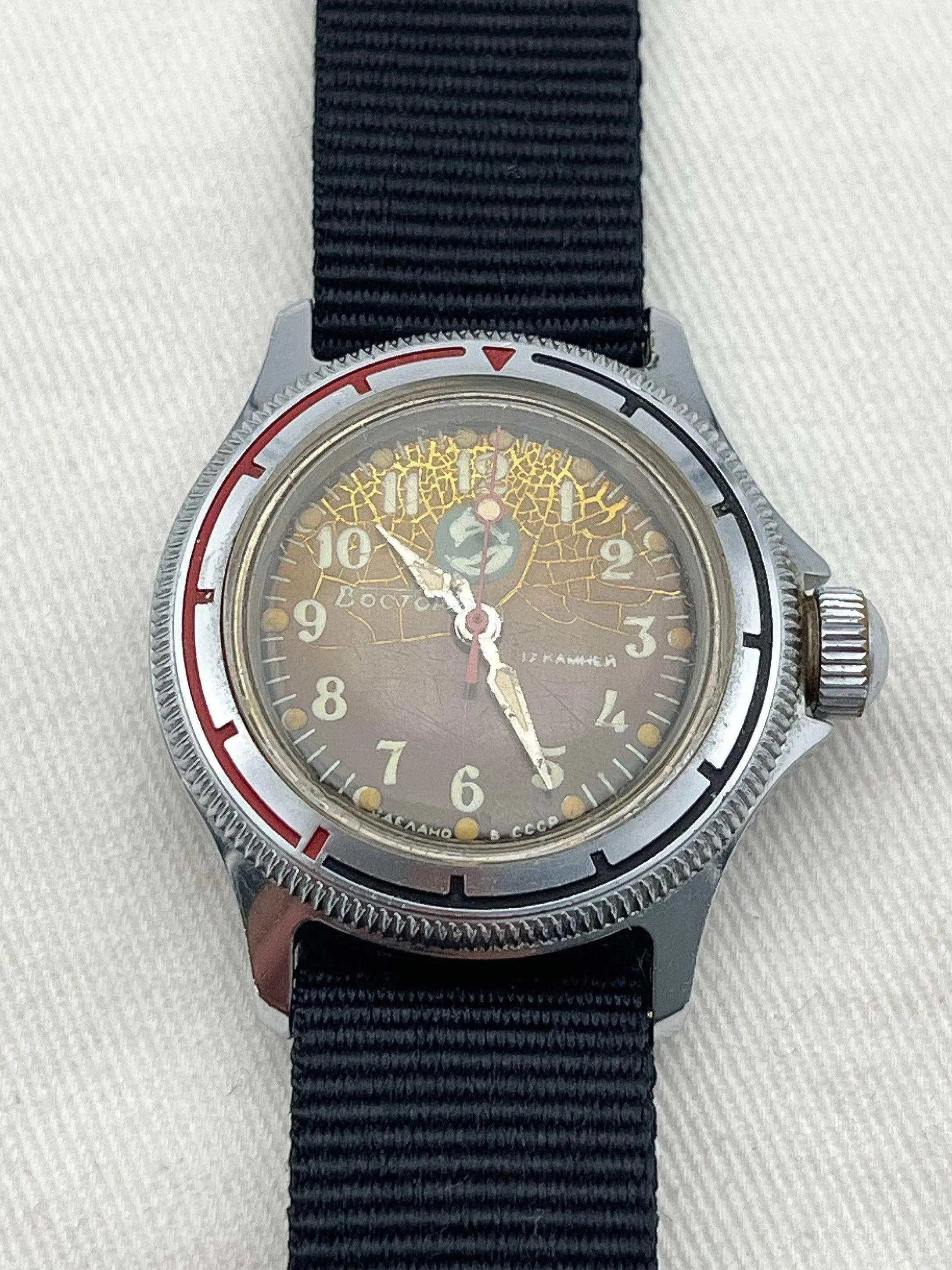 Vostok - Plongeuse Tropical - 1960s - Atelier Victor Paris - Vintage Watch Shop Dubai