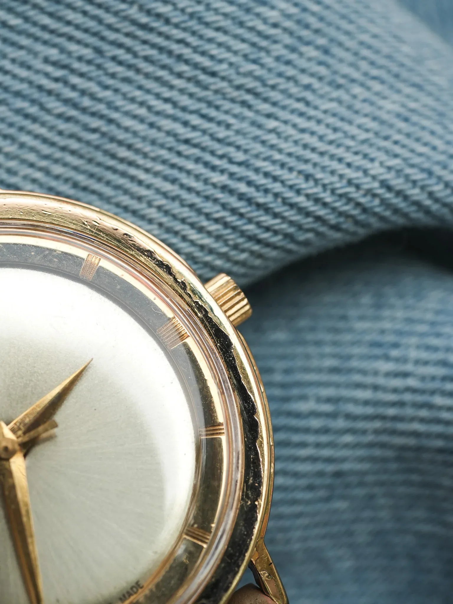 Vulcain - Panoramic Champagne plaqué or - 1960s - Atelier Victor