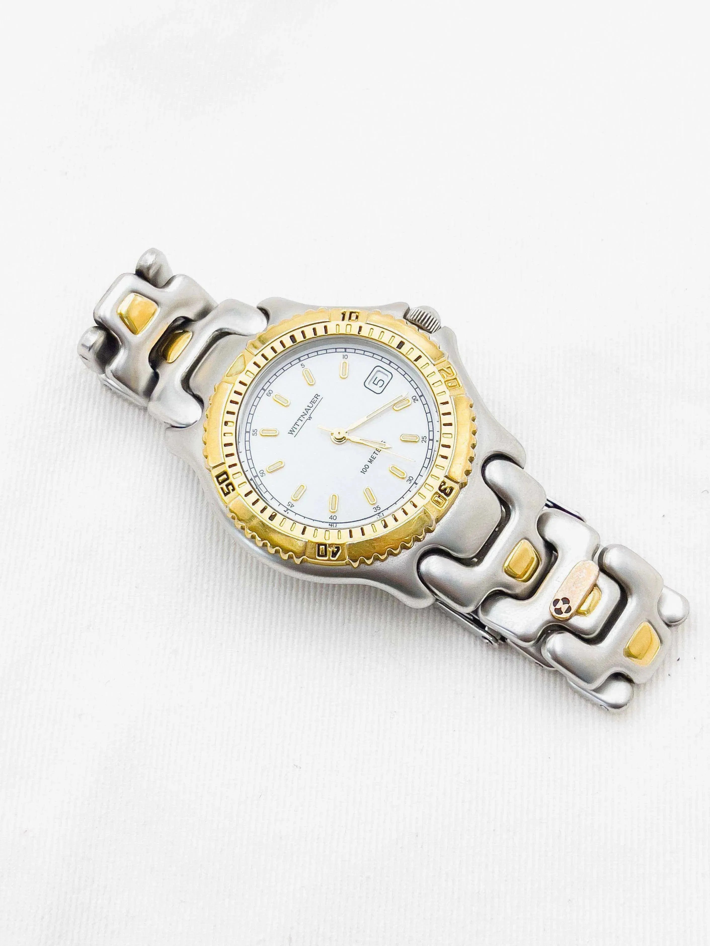 Wittnauer by Longines - Acier / Plaqué or - 1990/00s - Atelier Victor Paris - Vintage Watch Shop Dubai