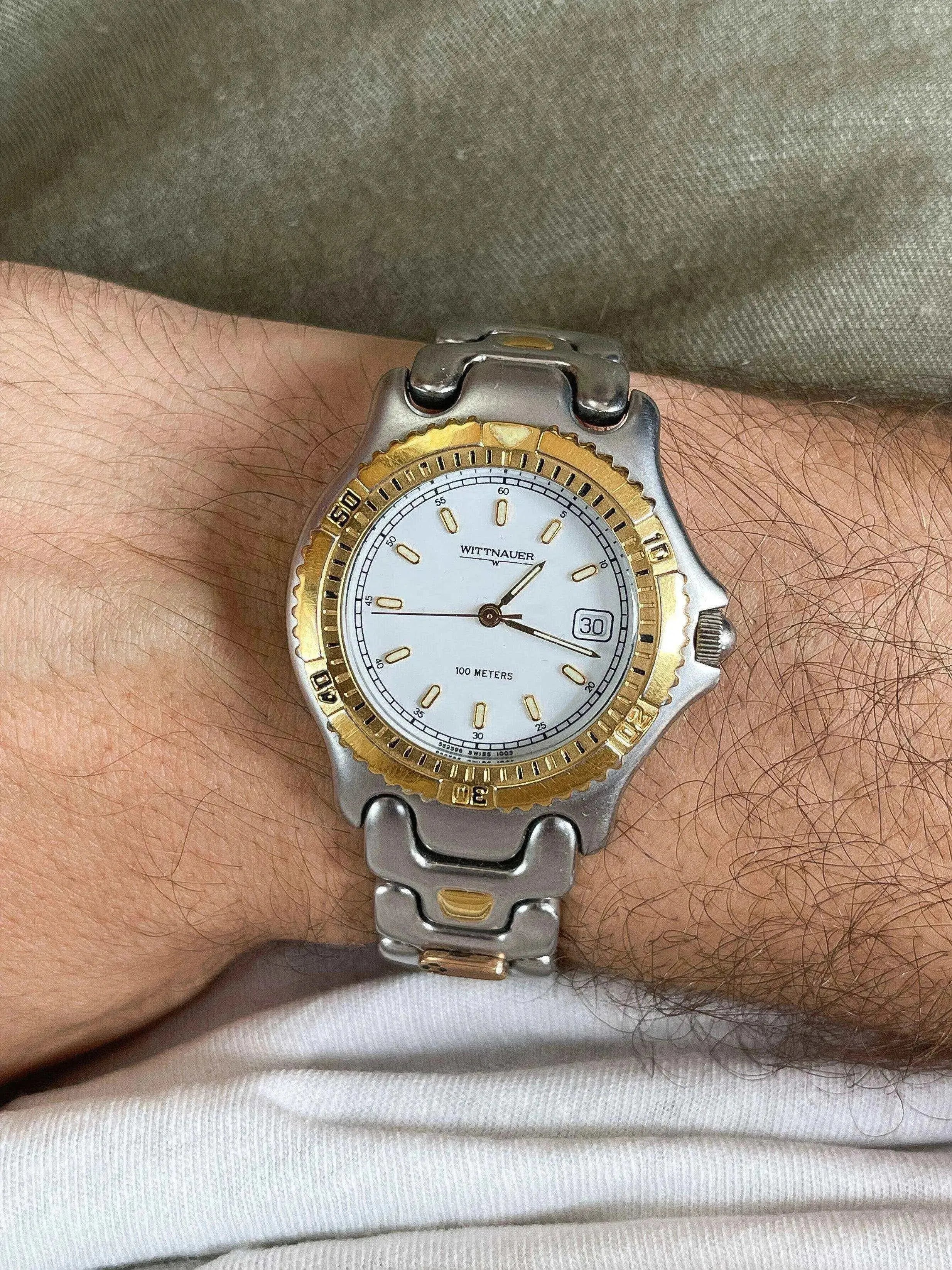 Wittnauer by Longines - Acier / Plaqué or - 1990/00s - Atelier Victor Paris - Vintage Watch Shop Dubai