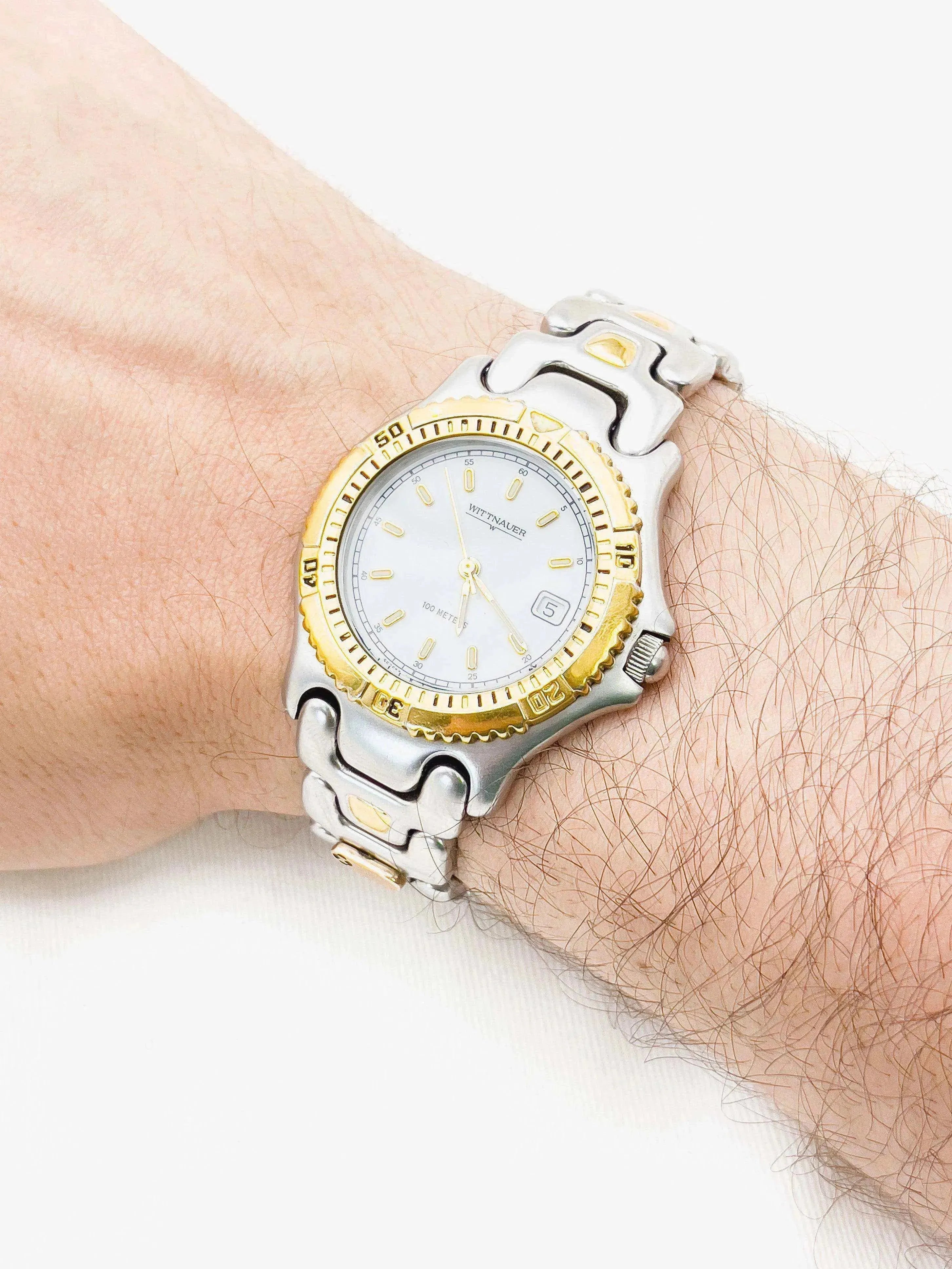 Wittnauer by Longines - Acier / Plaqué or - 1990/00s - Atelier Victor Paris - Vintage Watch Shop Dubai