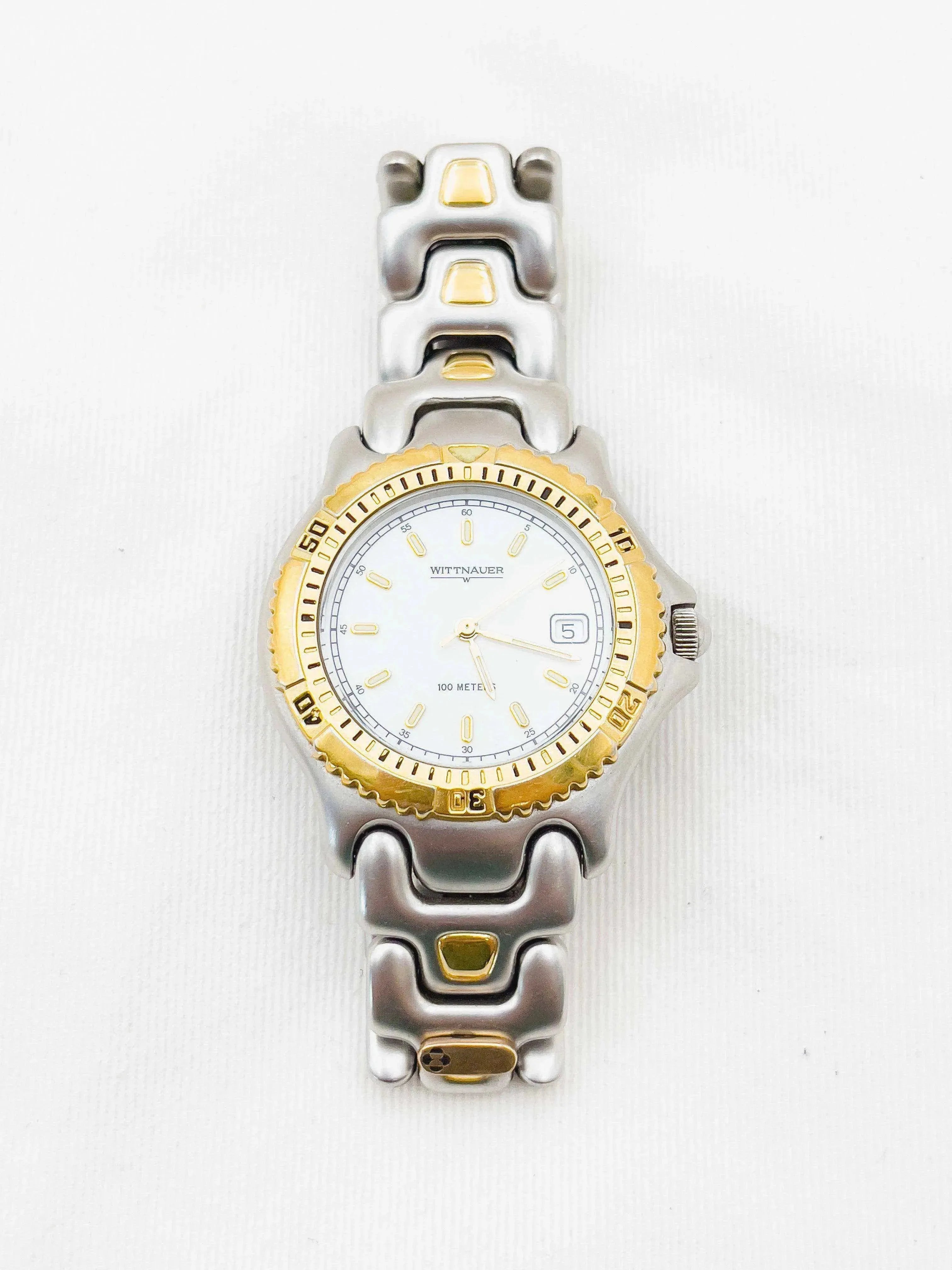 Wittnauer by Longines - Acier / Plaqué or - 1990/00s - Atelier Victor Paris - Vintage Watch Shop Dubai
