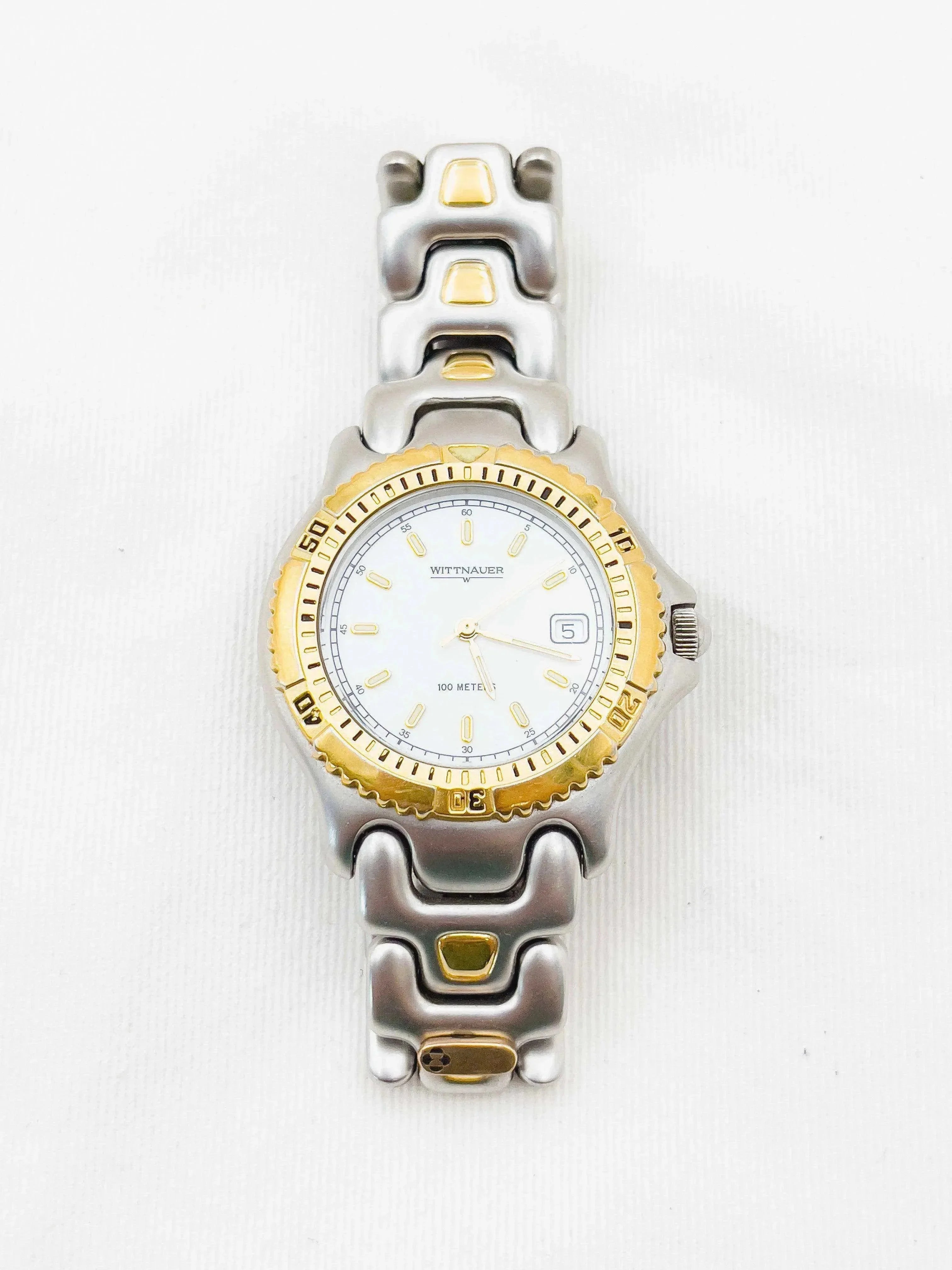 Wittnauer by Longines - Acier / Plaqué or - 1990/00s - Atelier Victor - Vintage  Shop