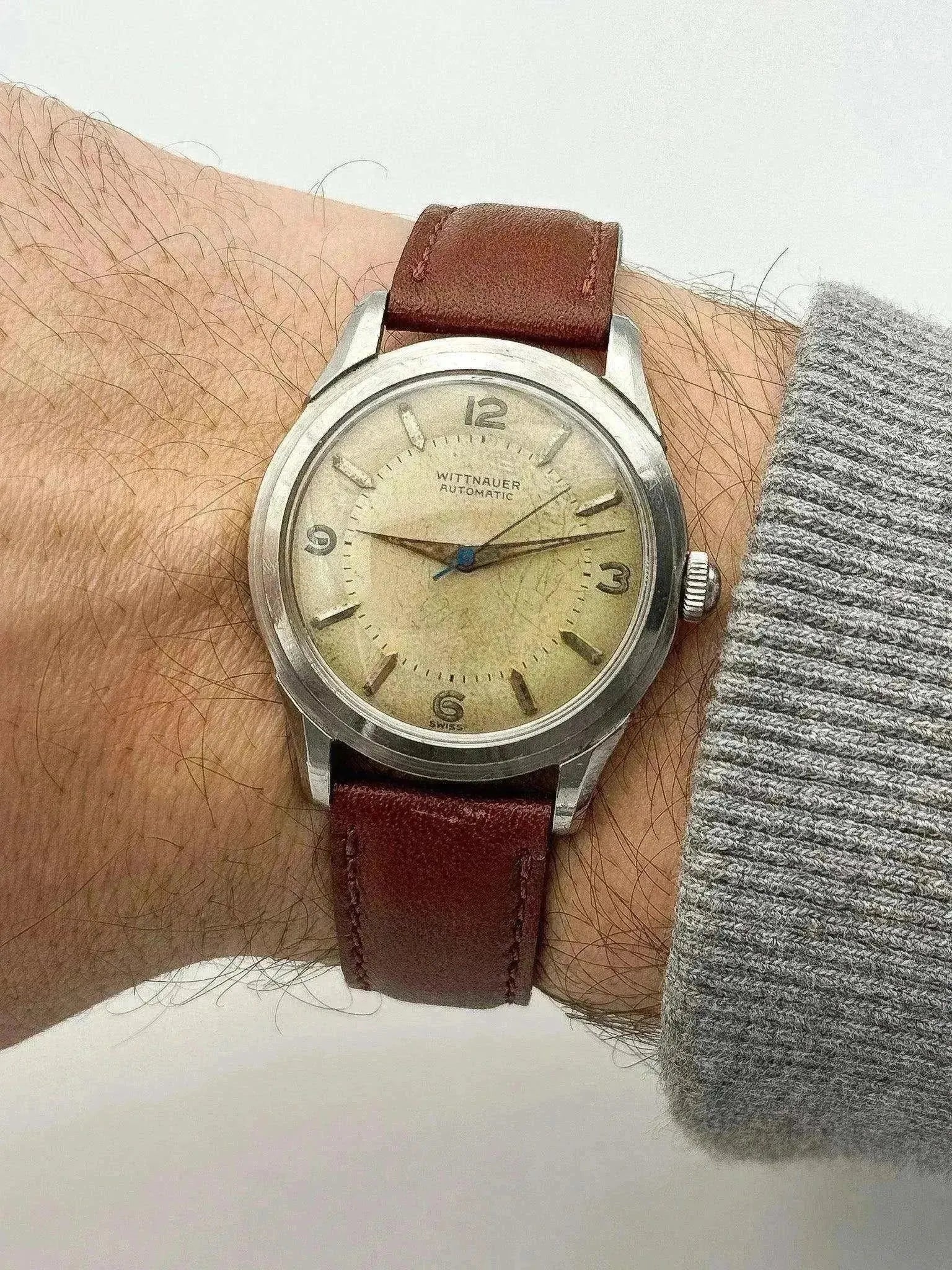Wittnauer by Longines - Patine Dial - 1960s - Atelier Victor