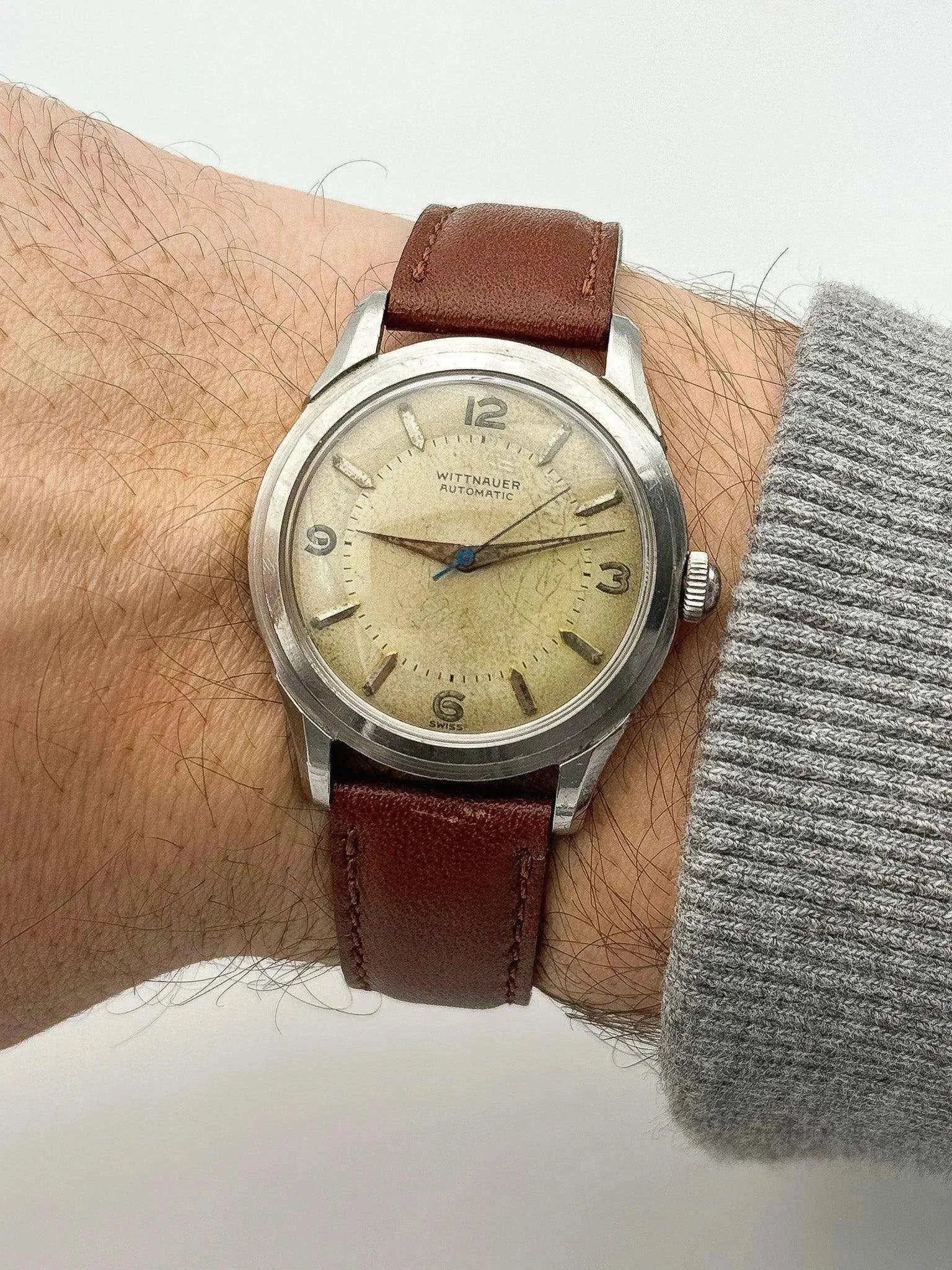 Wittnauer by Longines - Patine Dial - 1960s - Atelier Victor Paris - Vintage Watch Shop Dubai