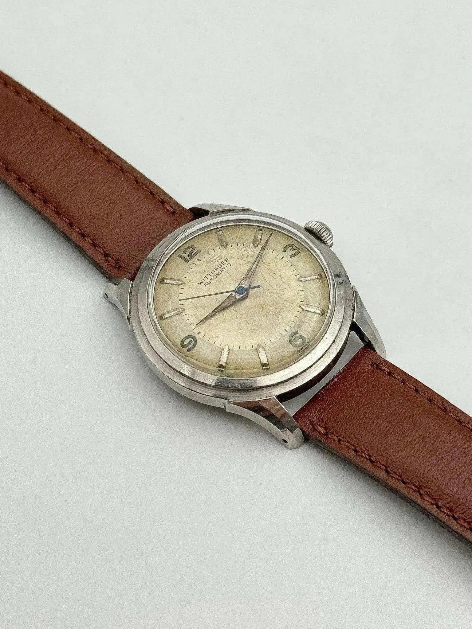 Wittnauer by Longines - Patine Dial - 1960s - Atelier Victor - Vintage  Shop