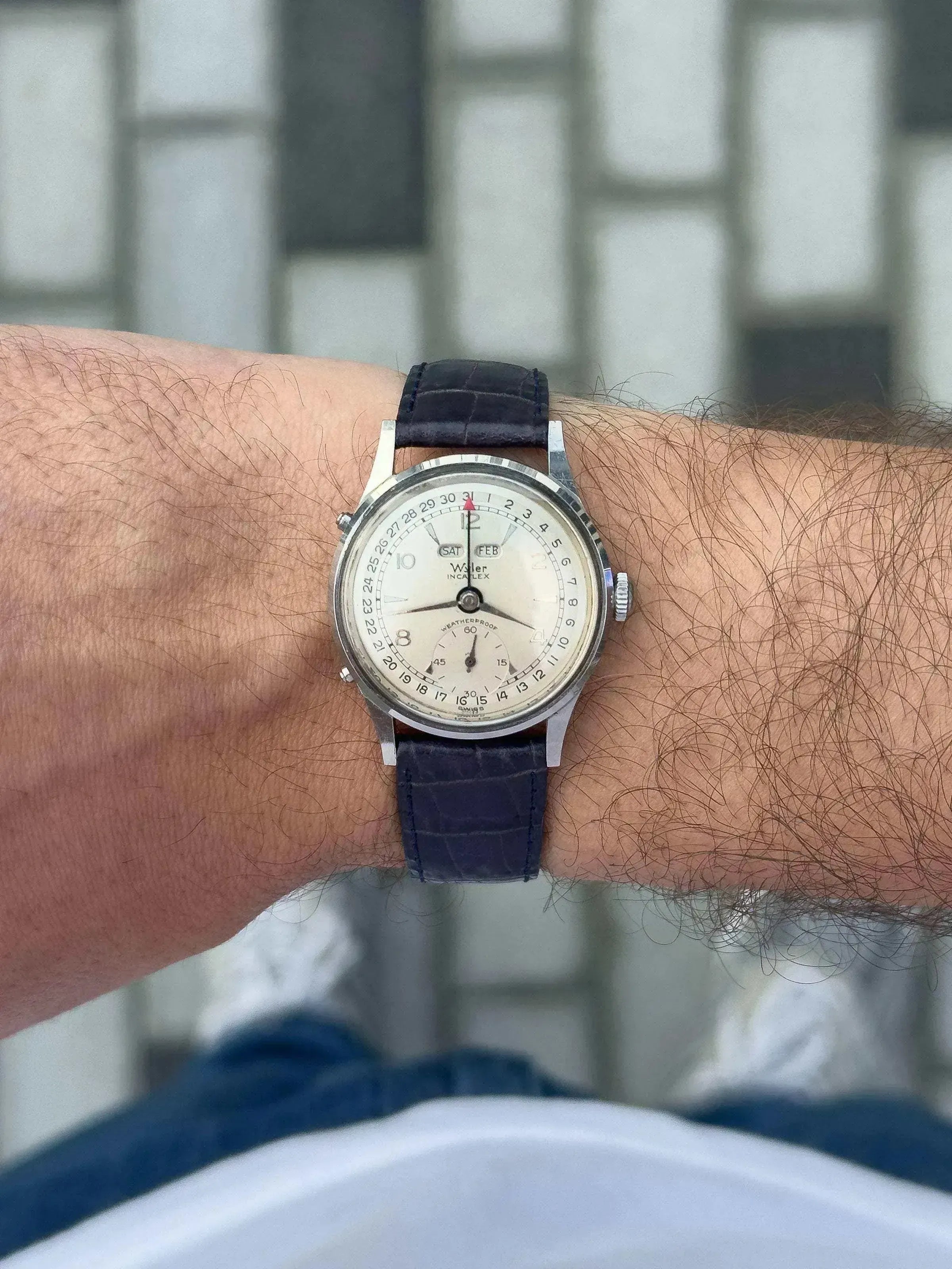 Wyler - Triple date - Box - 1950's - Atelier Victor