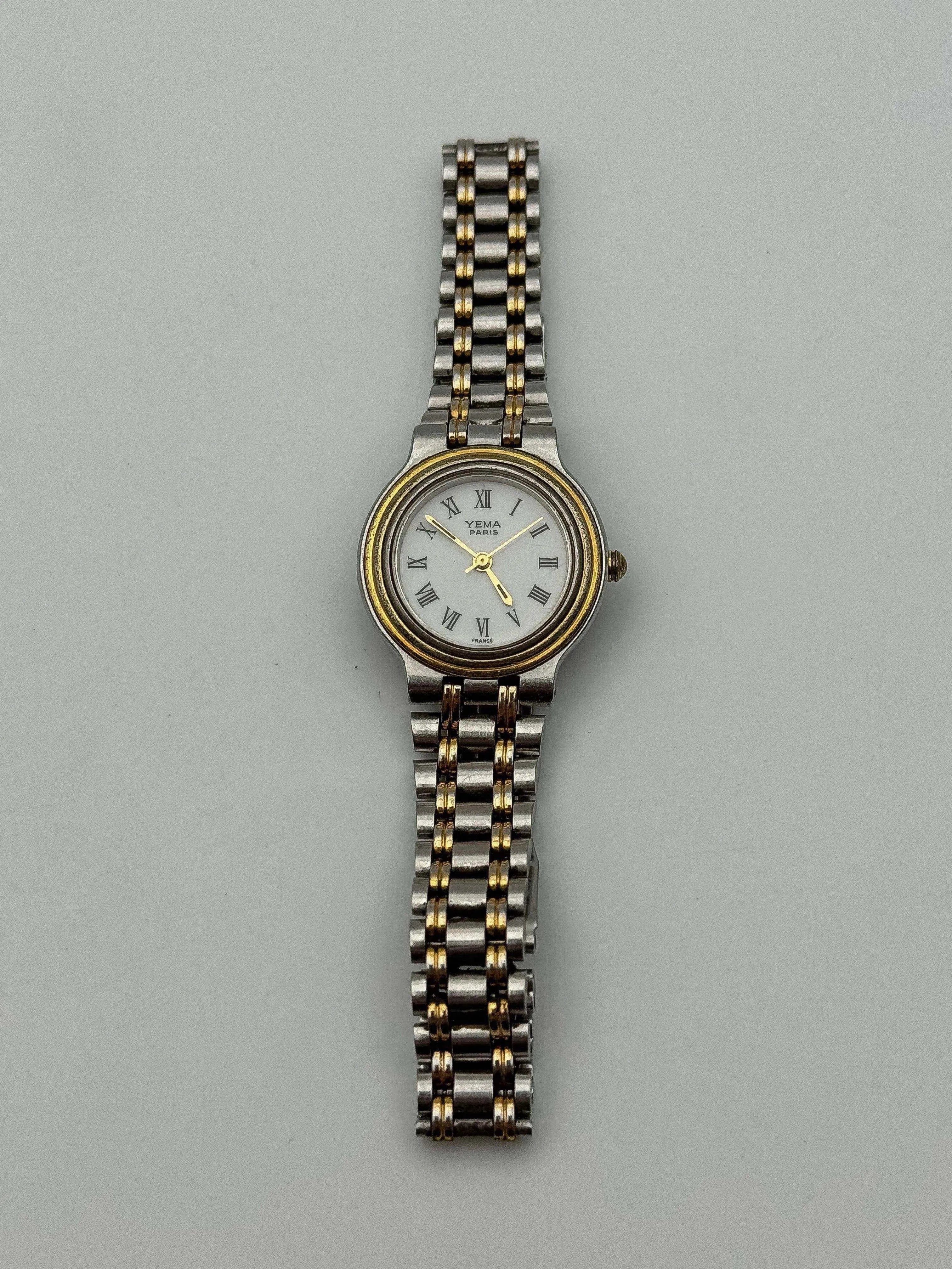 Yema - Acier / Plaqué or Lady- 1990s - Atelier Victor Paris - Vintage Watch Shop Dubai