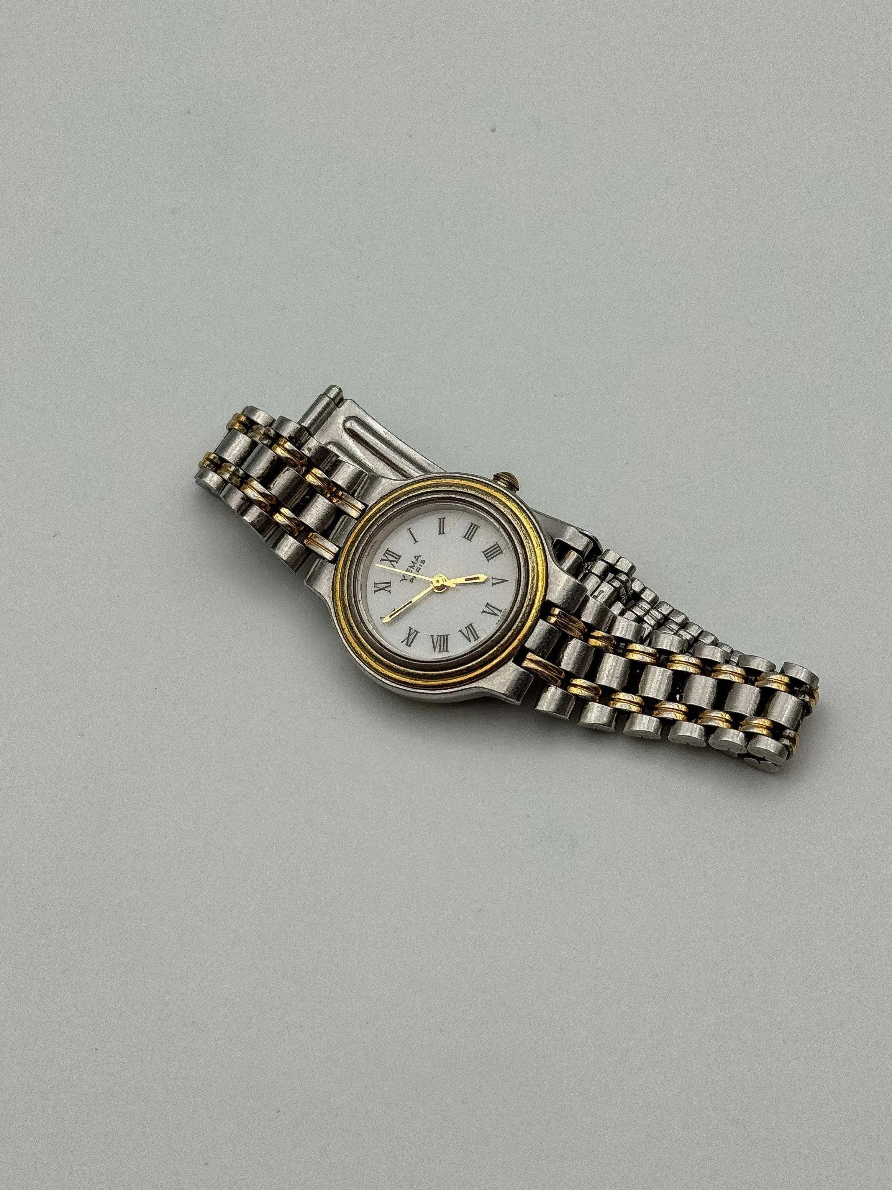 Yema - Acier / Plaqué or Lady- 1990s - Atelier Victor Paris - Vintage Watch Shop Dubai