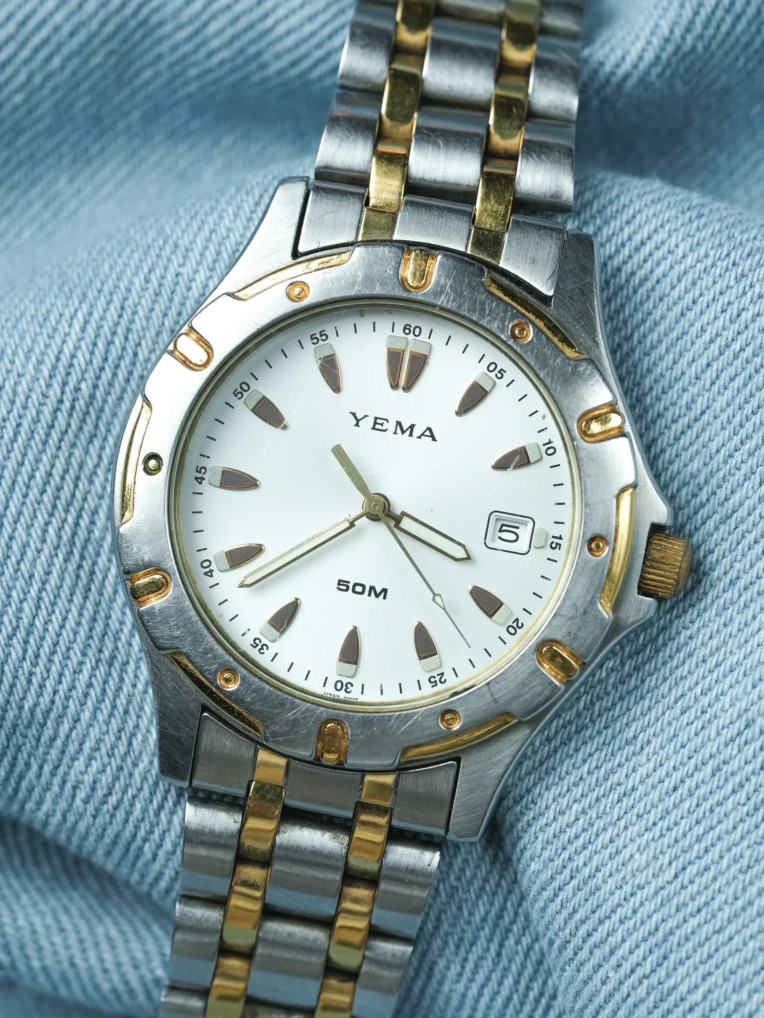 Yema - Bicolore Acier 50m - 1990s - Atelier Victor