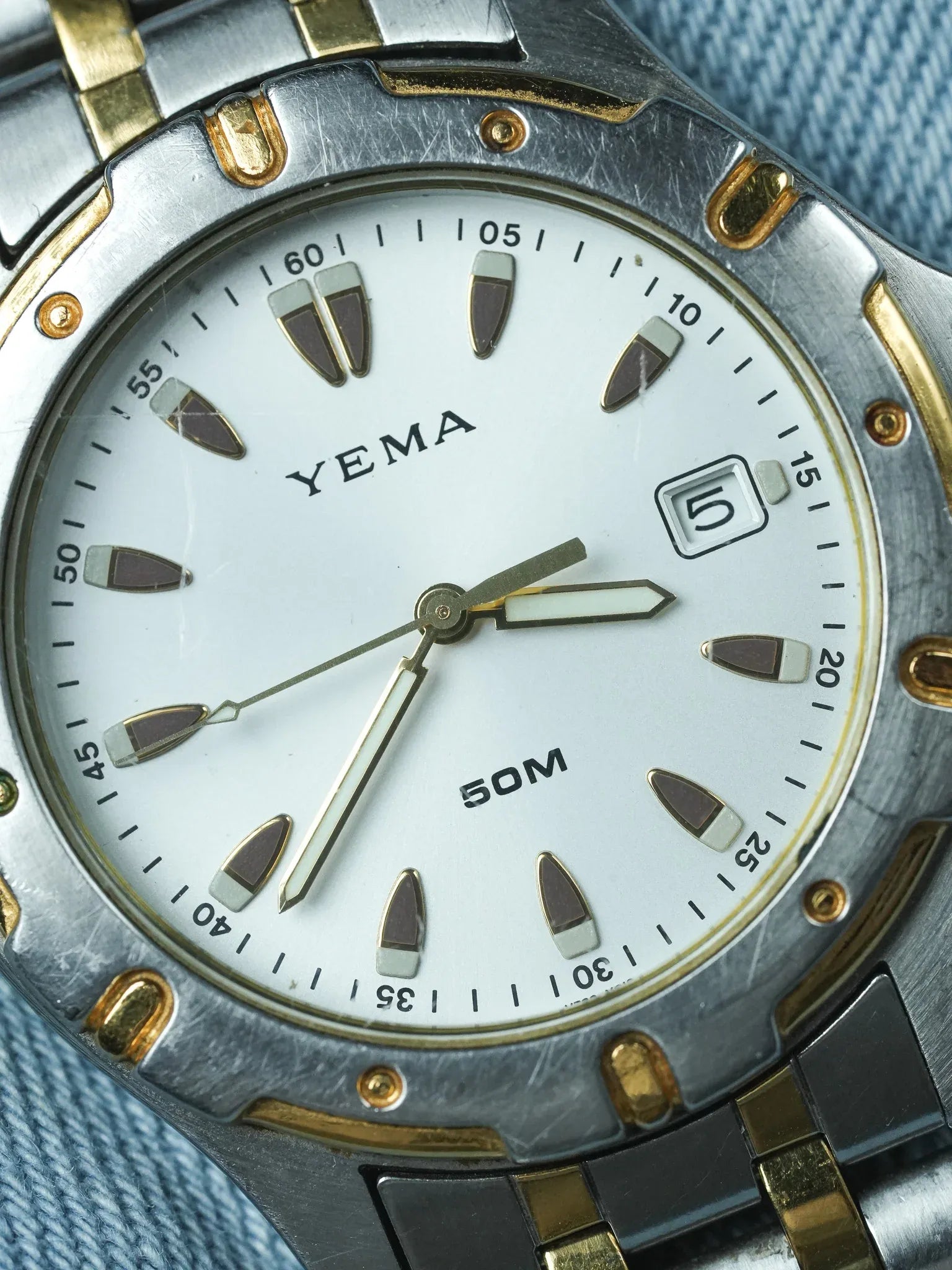 Yema - Bicolore Acier 50m - 1990s - Atelier Victor