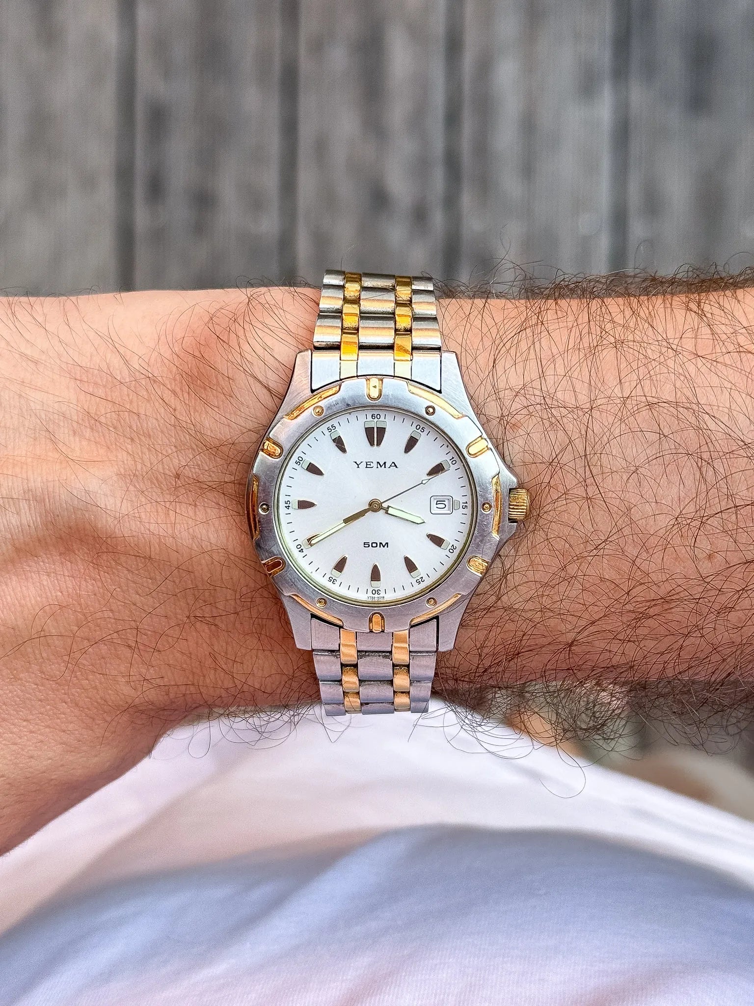 Yema - Bicolore Acier 50m - 1990s - Atelier Victor