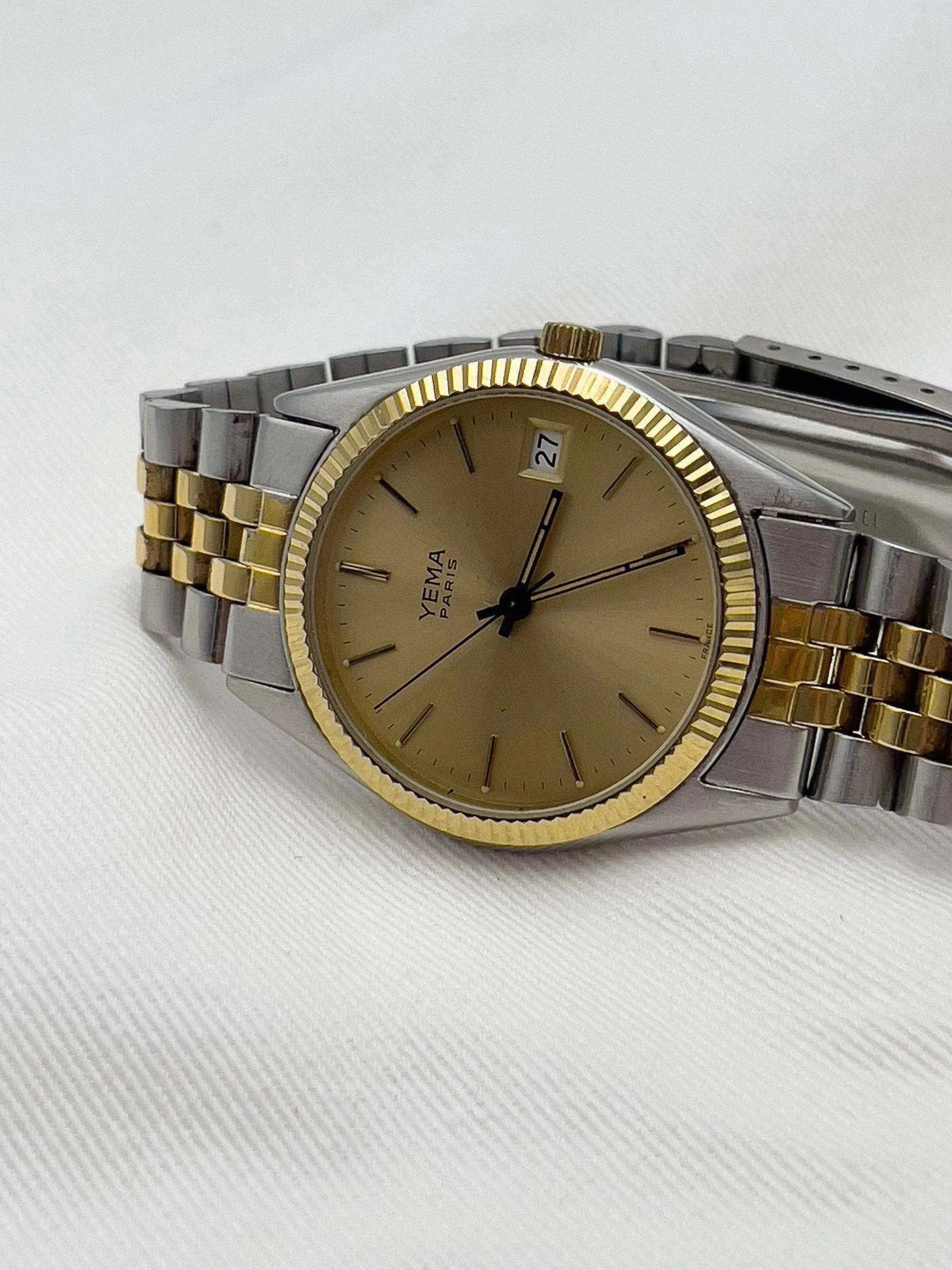 Yema - «Datejust» - 1980’s - Atelier Victor Paris - Vintage Watch Shop Dubai