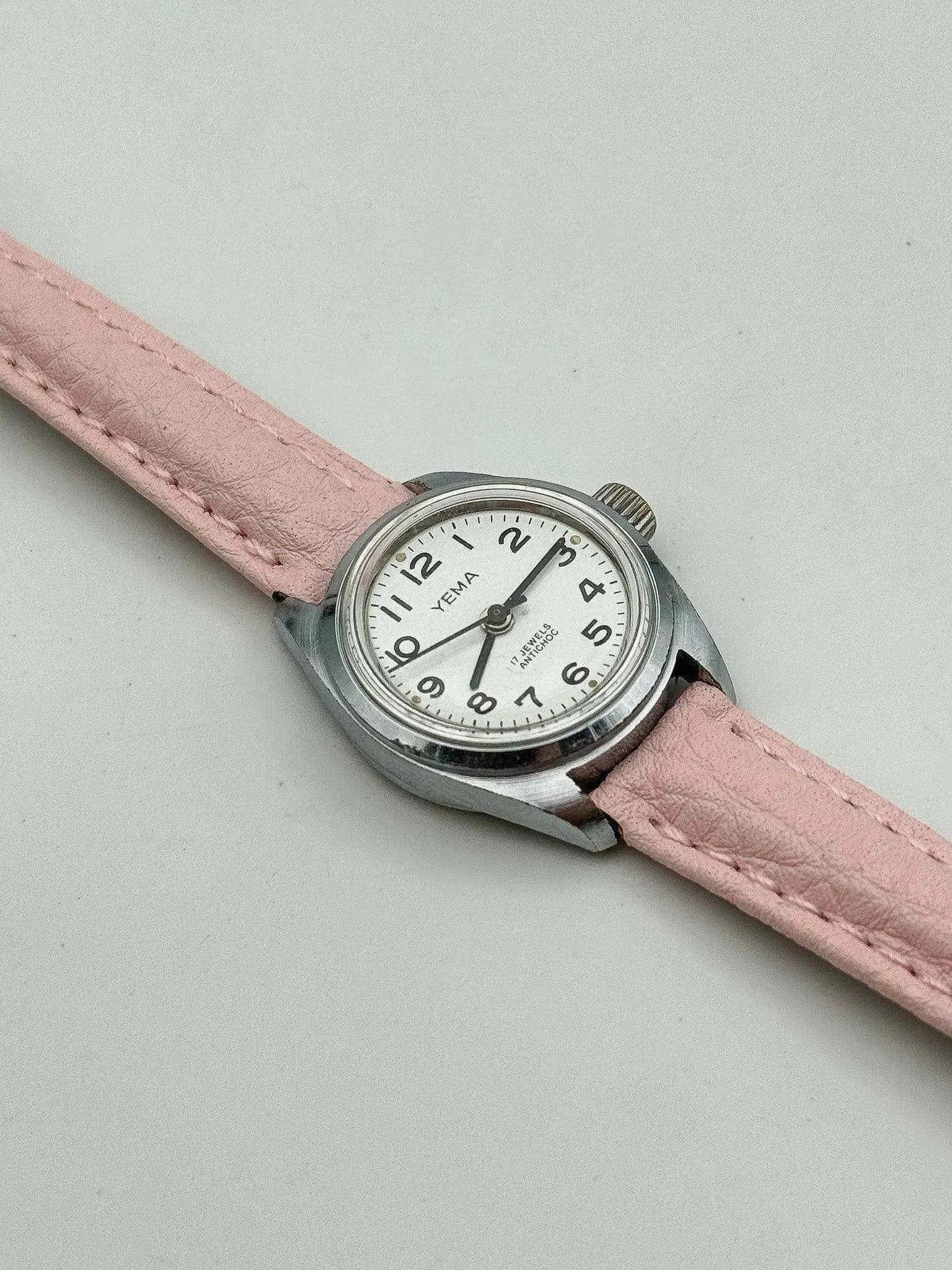 Yema - Femme Acier Cadran Blanc - 1970s - Atelier Victor