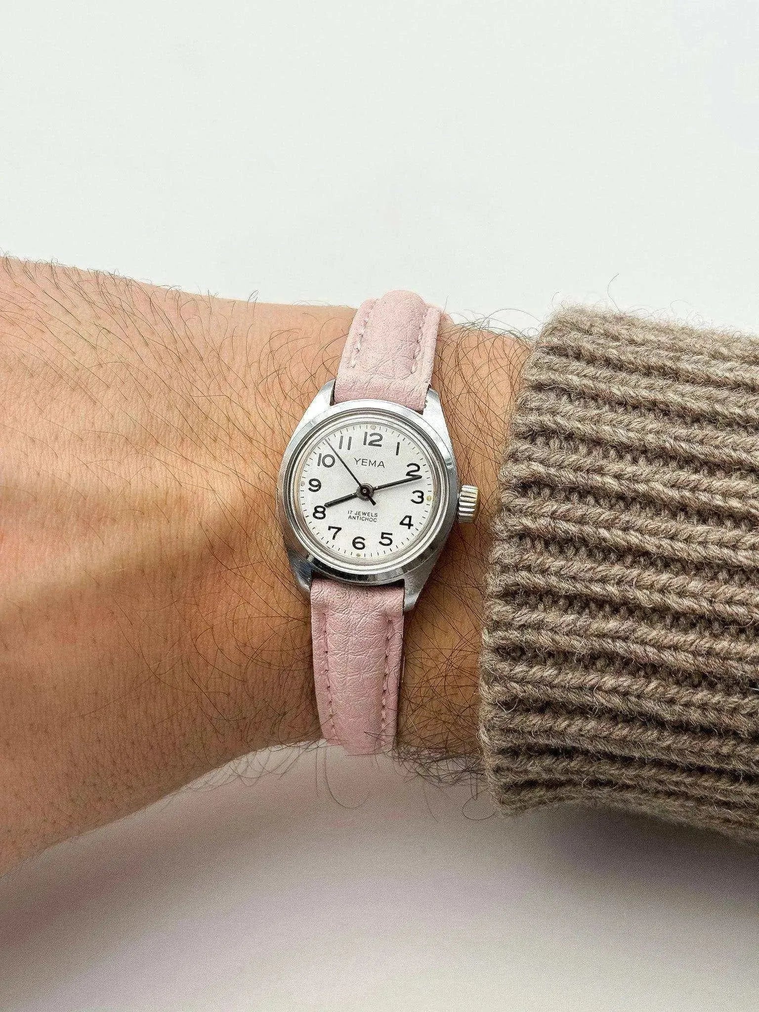 Yema - Femme Acier Cadran Blanc - 1970s - Atelier Victor