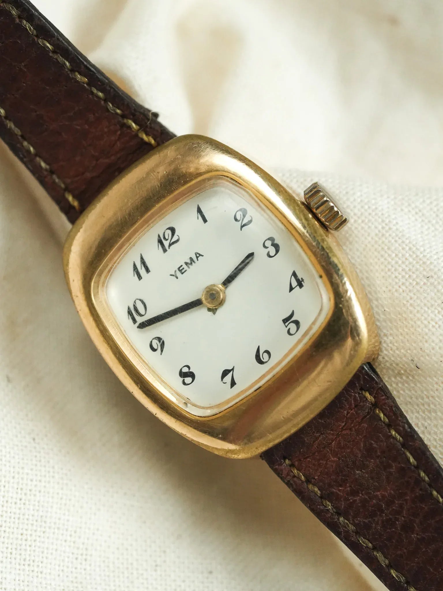 Yema - Mini Baignoire Plaqué Or Mécanique - 1970s - Atelier Victor