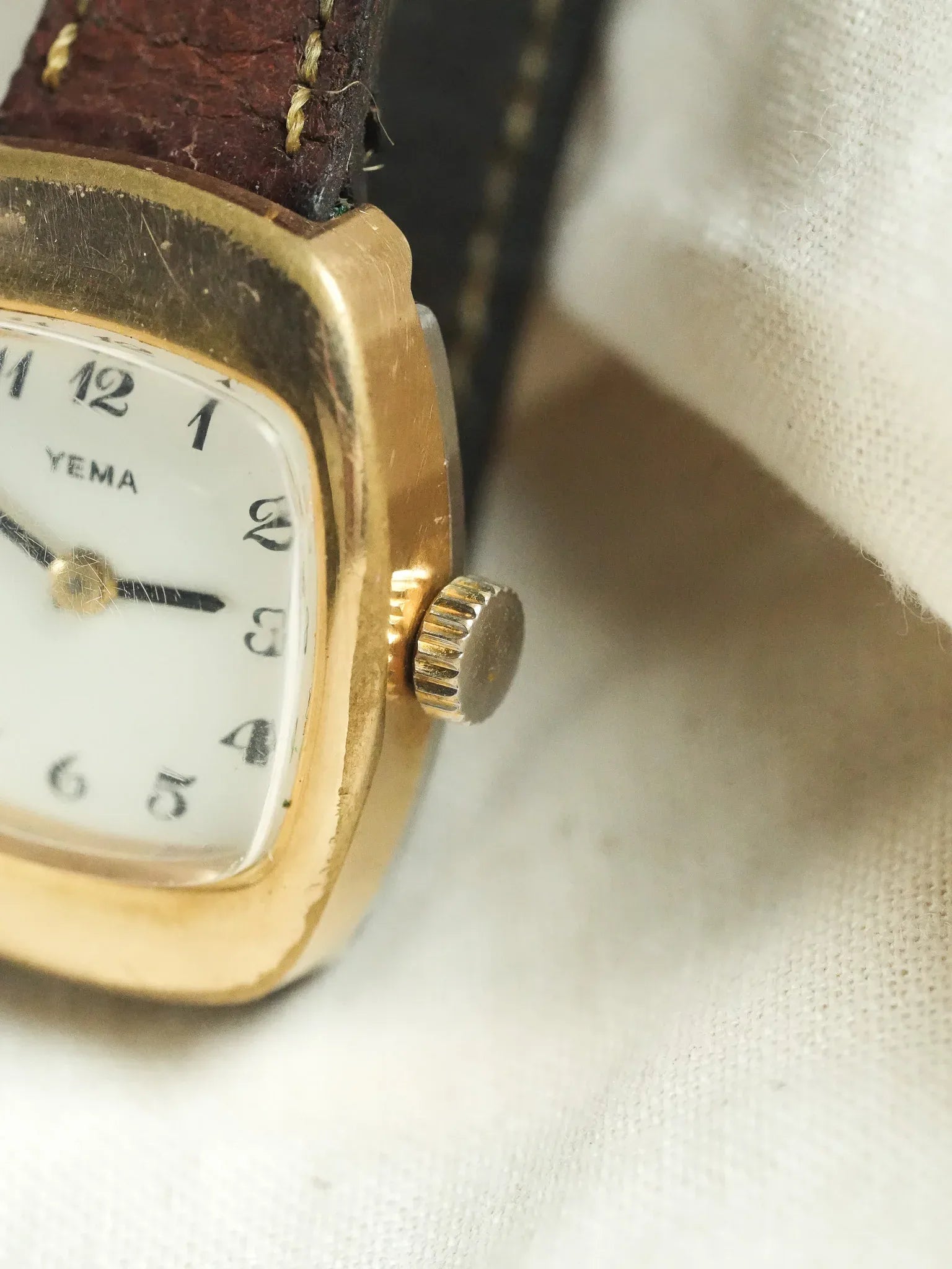 Yema - Mini Baignoire Plaqué Or Mécanique - 1970s - Atelier Victor