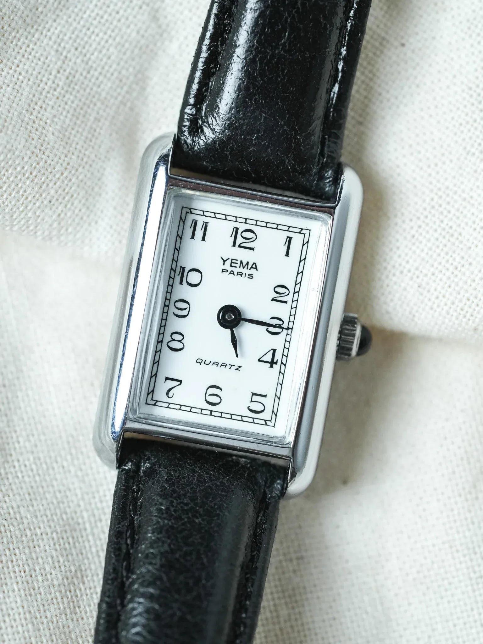 Yema - Mini Tank Femme Curvée Acier - 1990s - Atelier Victor