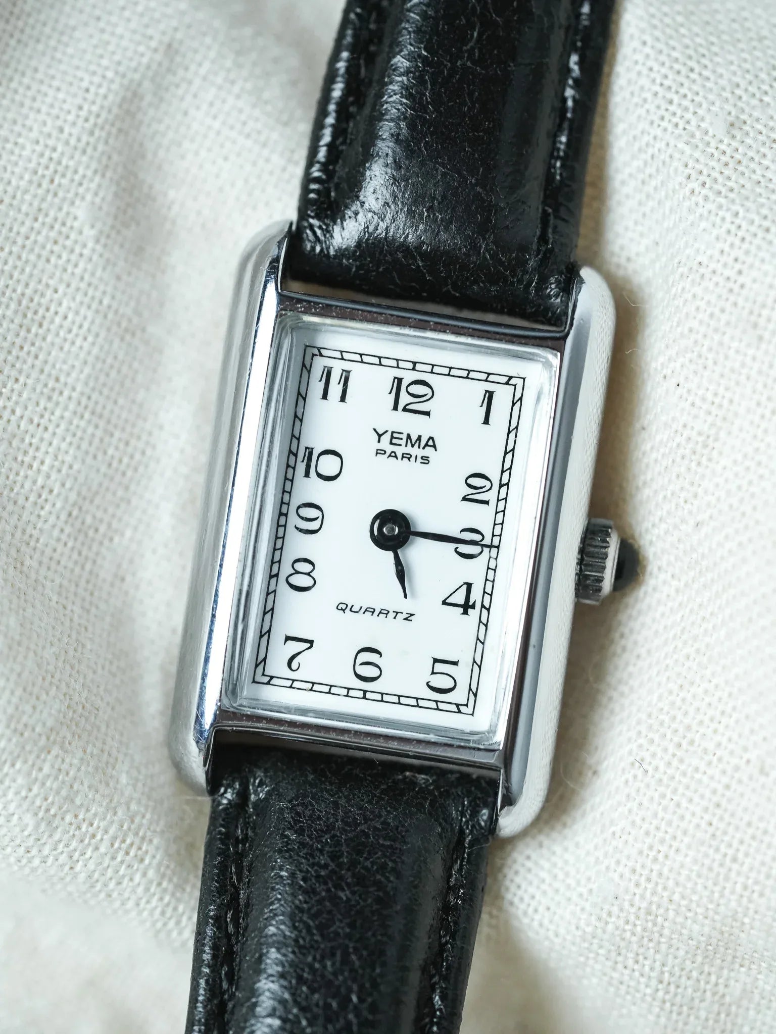 Yema - Mini Tank Femme Curvée Acier - 1990s - Atelier Victor