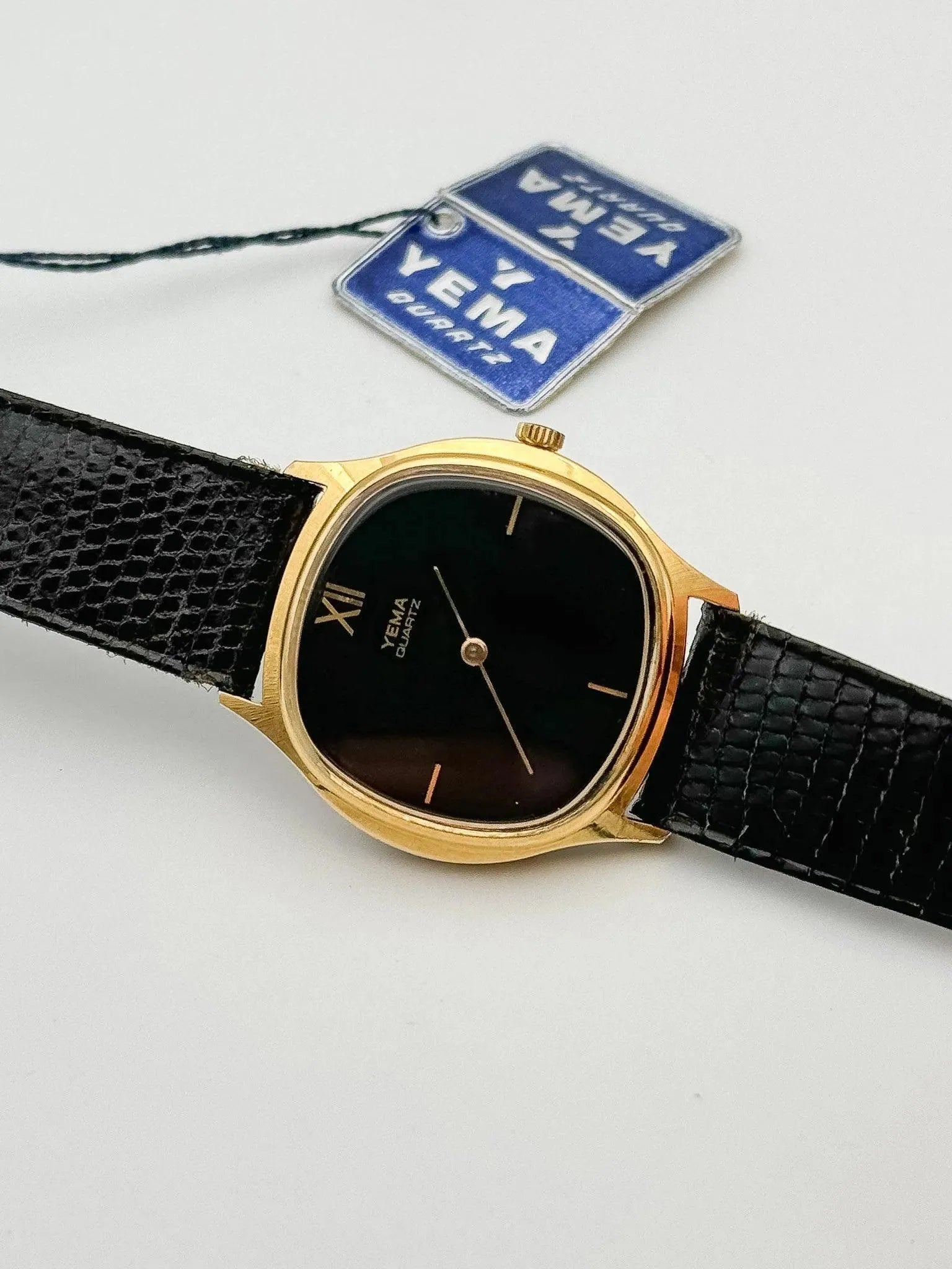 Yema - Onyx Dial - NOS - 1990s - Atelier Victor Paris - Vintage Watch Shop Dubai