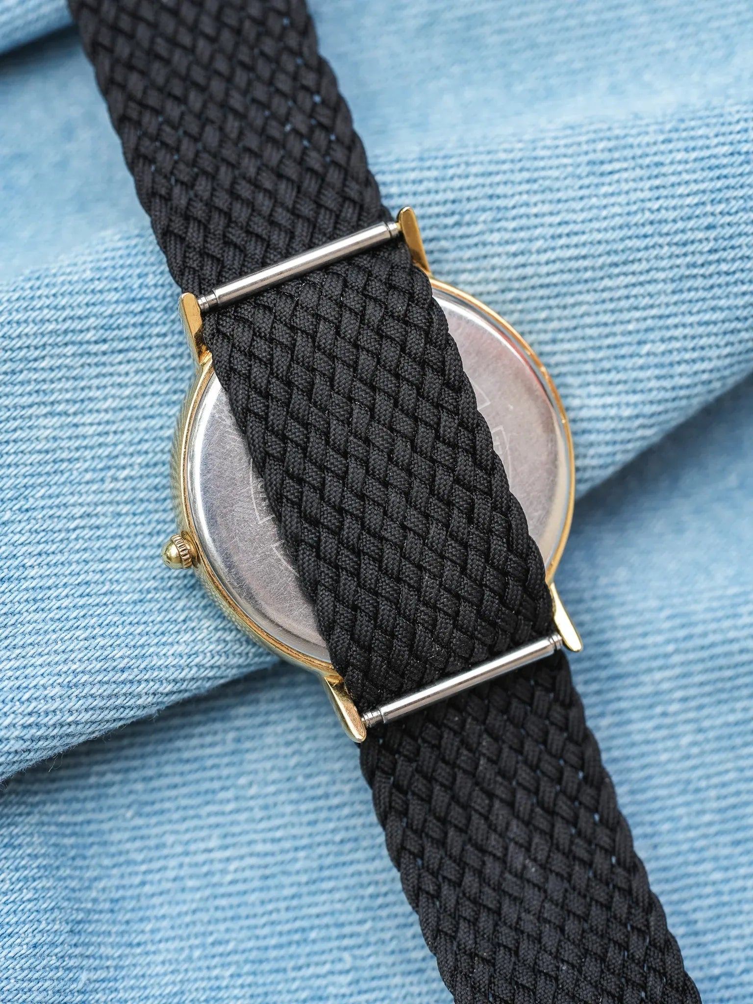 Yema - Paris Calendrier Plaqué Or cannelée - 1990s - Atelier Victor