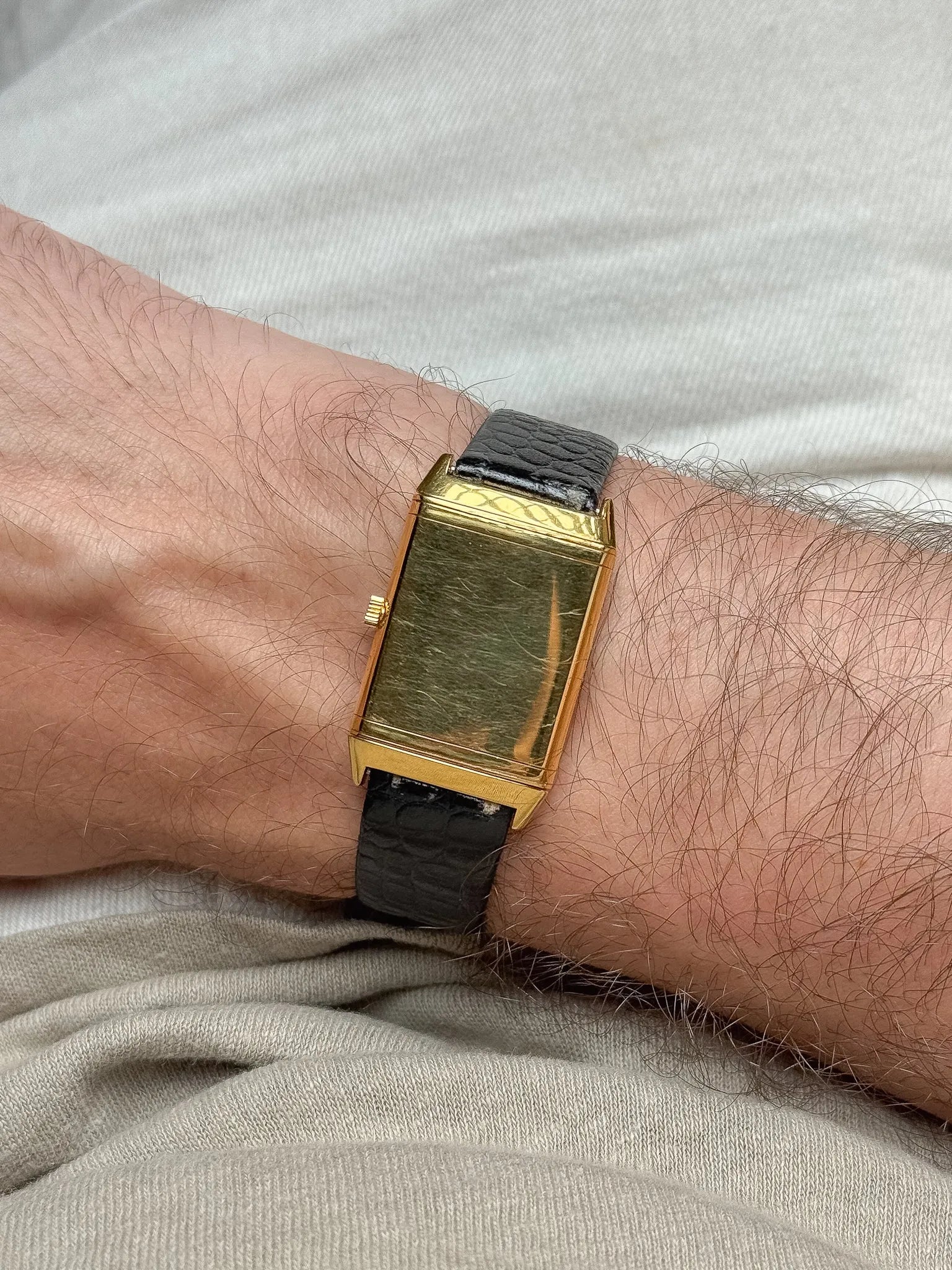 Yema - Paris "Reverso" plaqué or - 1990s - Atelier Victor