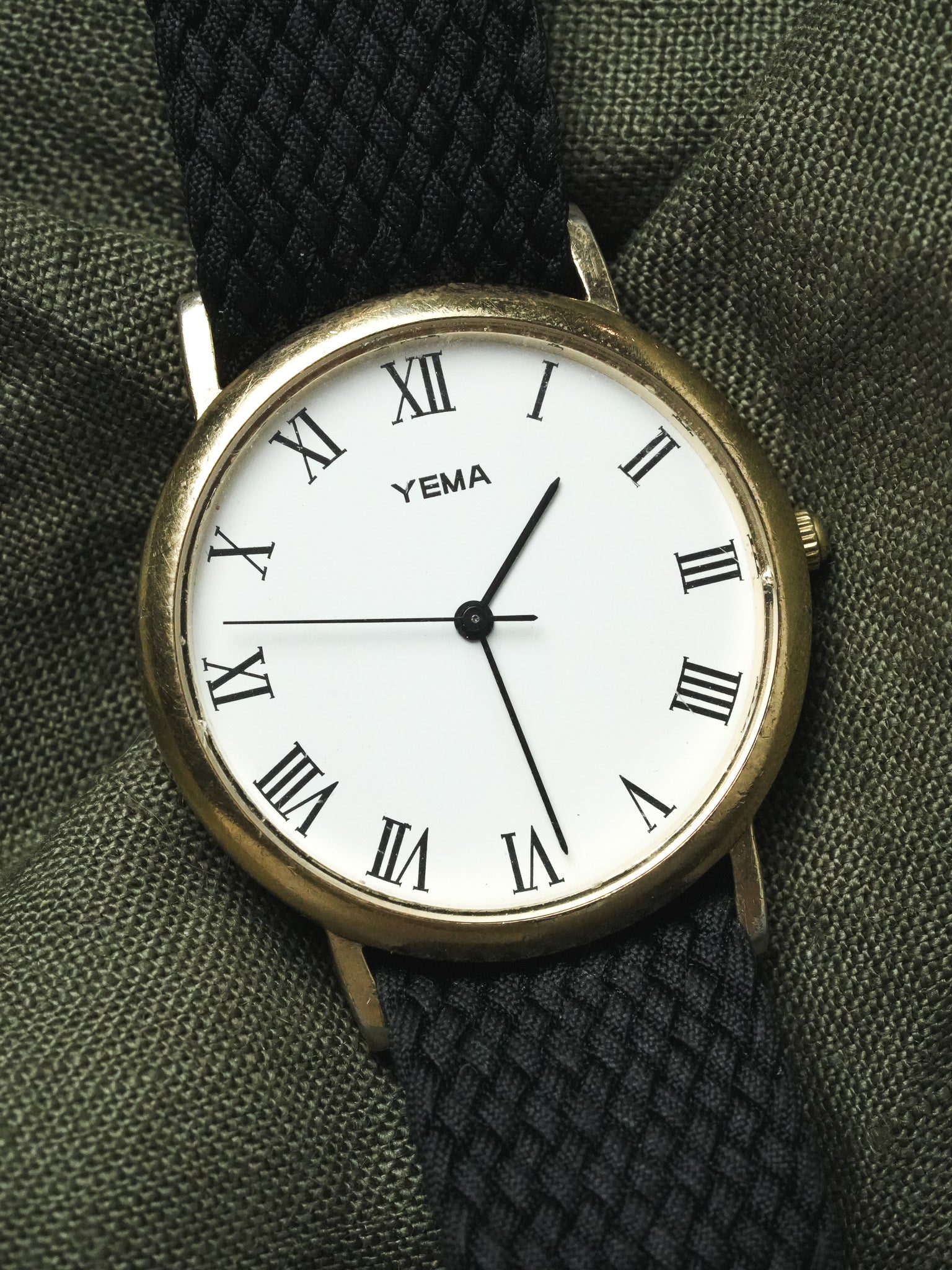 Yema - Plaqué or romain - 1990s - Atelier Victor - Vintage Watch Shop