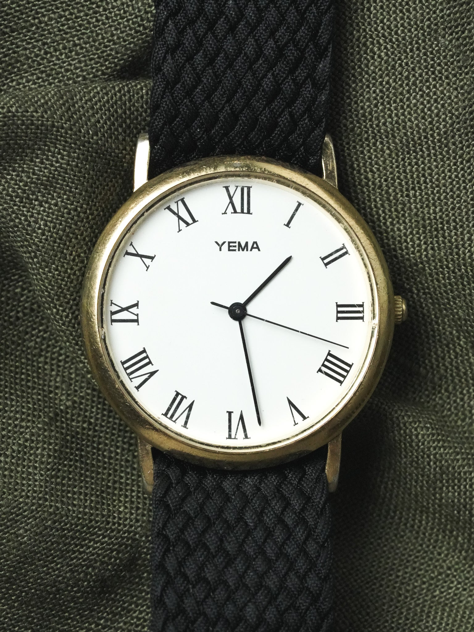 Yema - Plaqué or romain - 1990s - Atelier Victor - Vintage Watch Shop